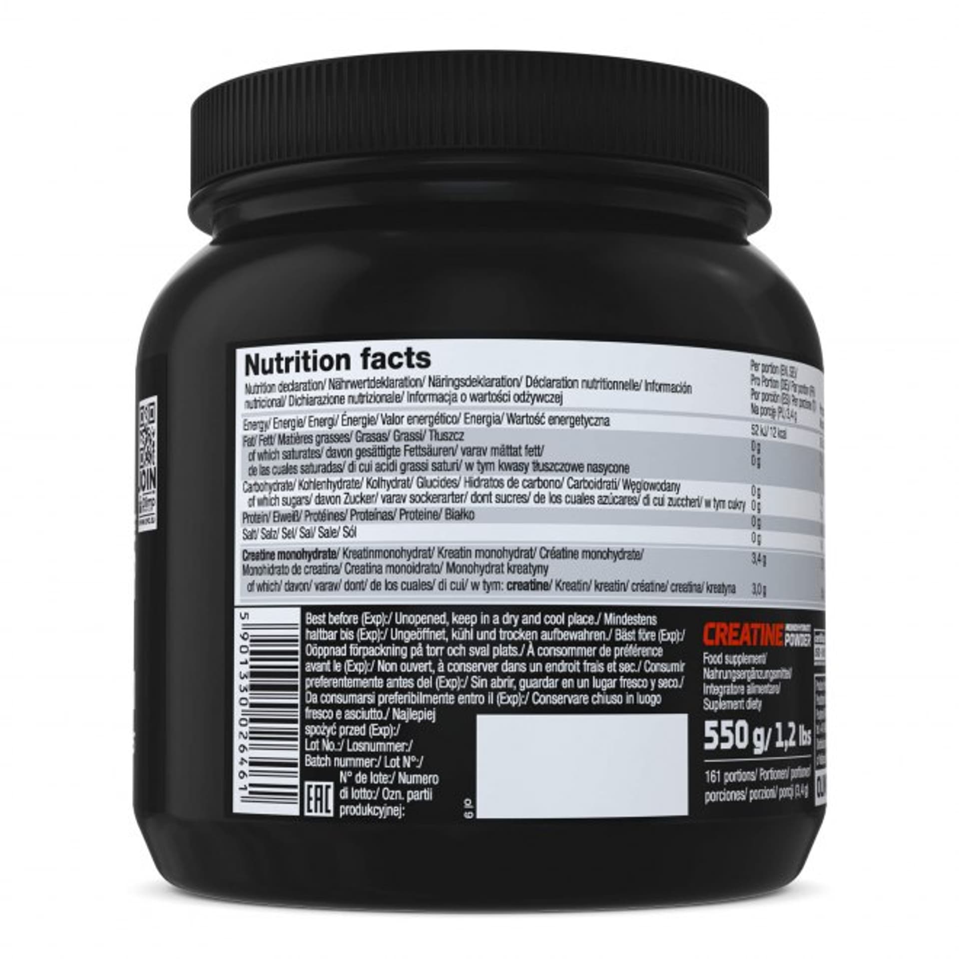 

Creatine Monohydrate Powder 550 g