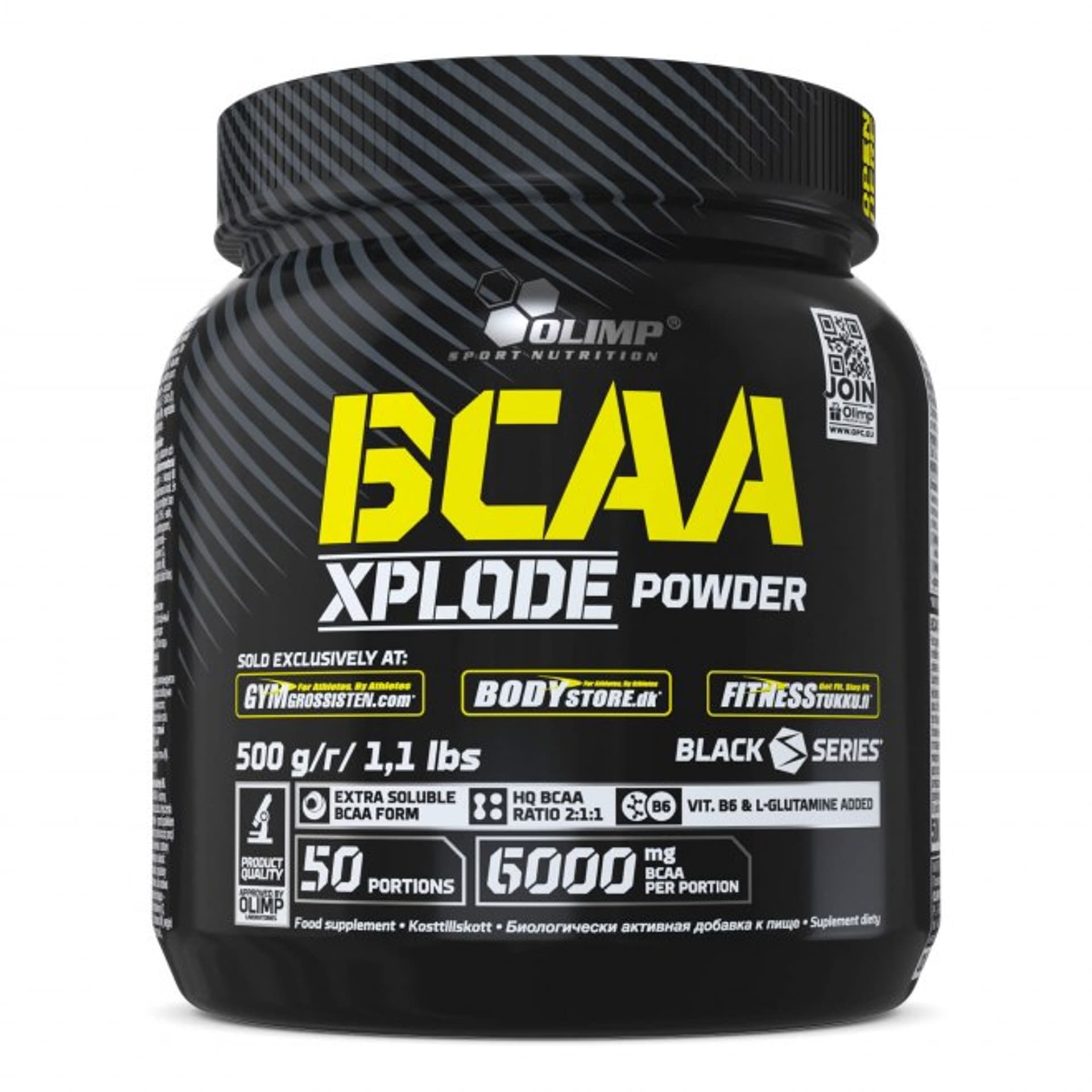 

BCAA Xplode 500g (puszka) pomarańczowy, Puszka) pomarańczow