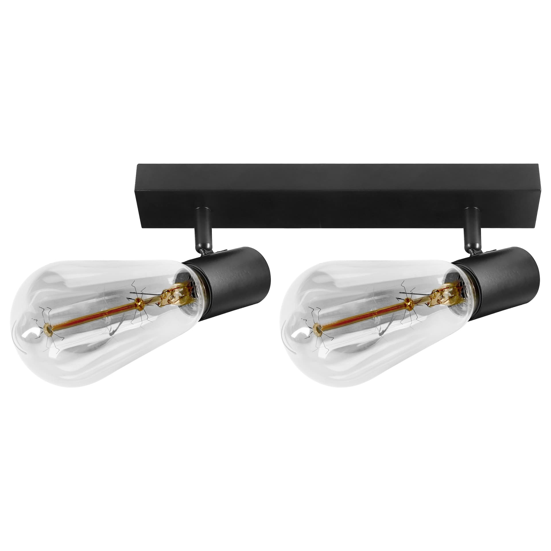 

RIO SP 2, oprawa ścienno-sufitowa, E27 max. 2x60W, IP20, czarna