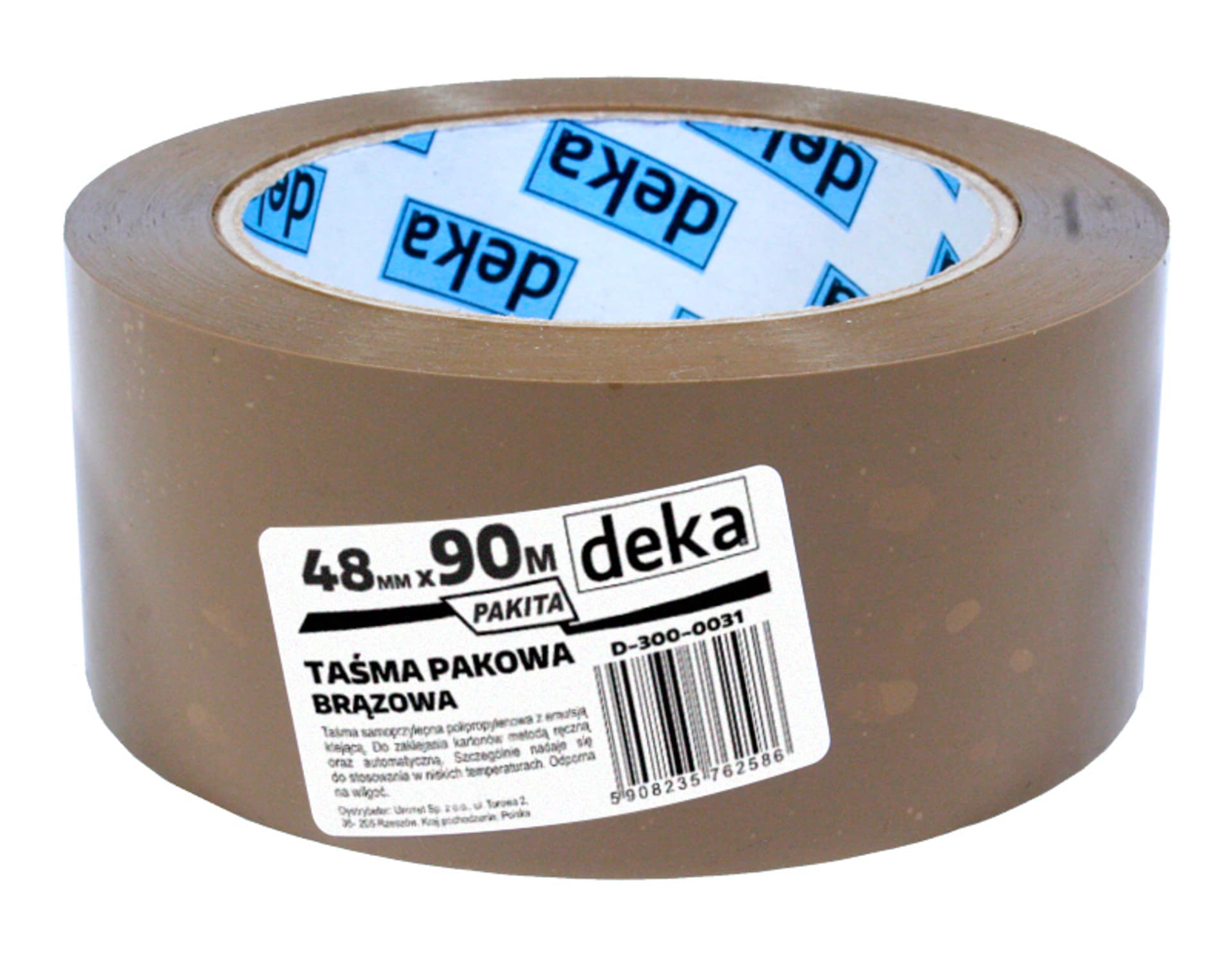 

TAŚMA PAKOWA PAKITA BRĄZOWA 48MM*90M