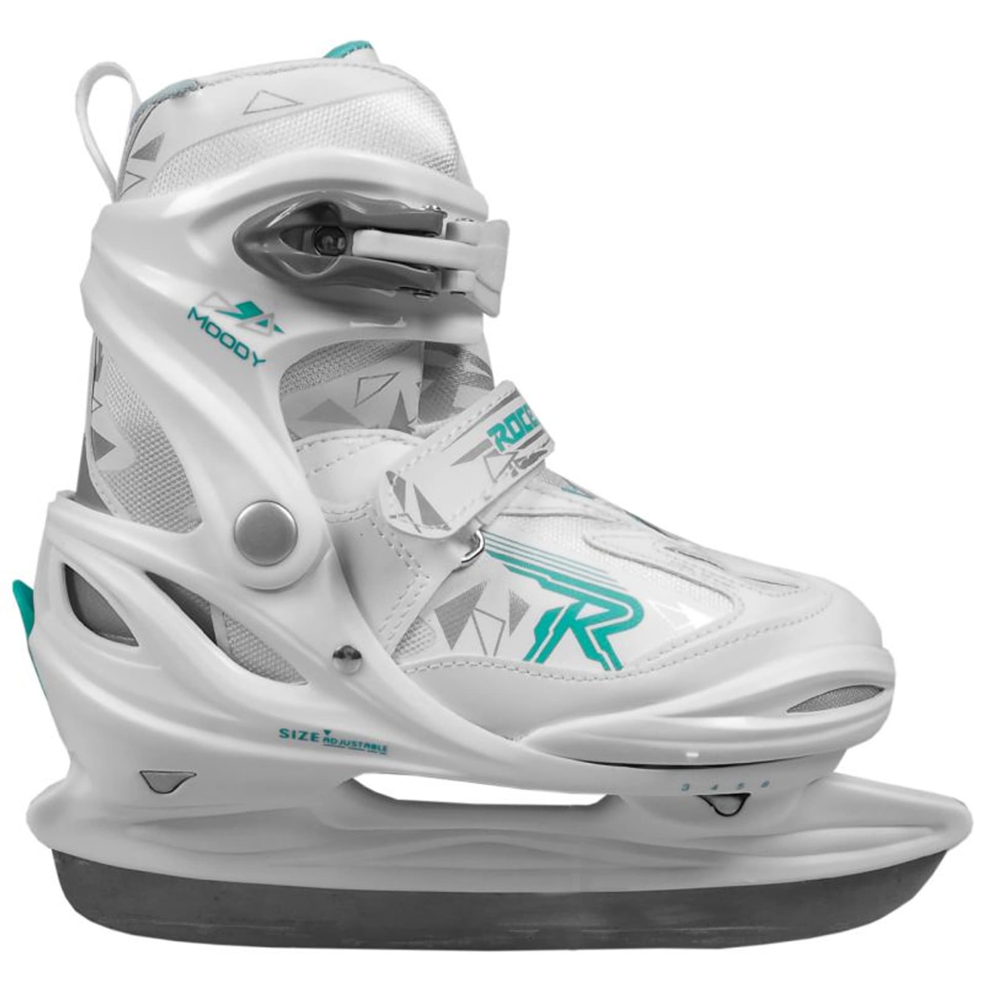 

Łyżwy Roces Moody Ice 3.0 Girl Jr 450711 (kolor Biały. Zielony, rozmiar 30-35)
