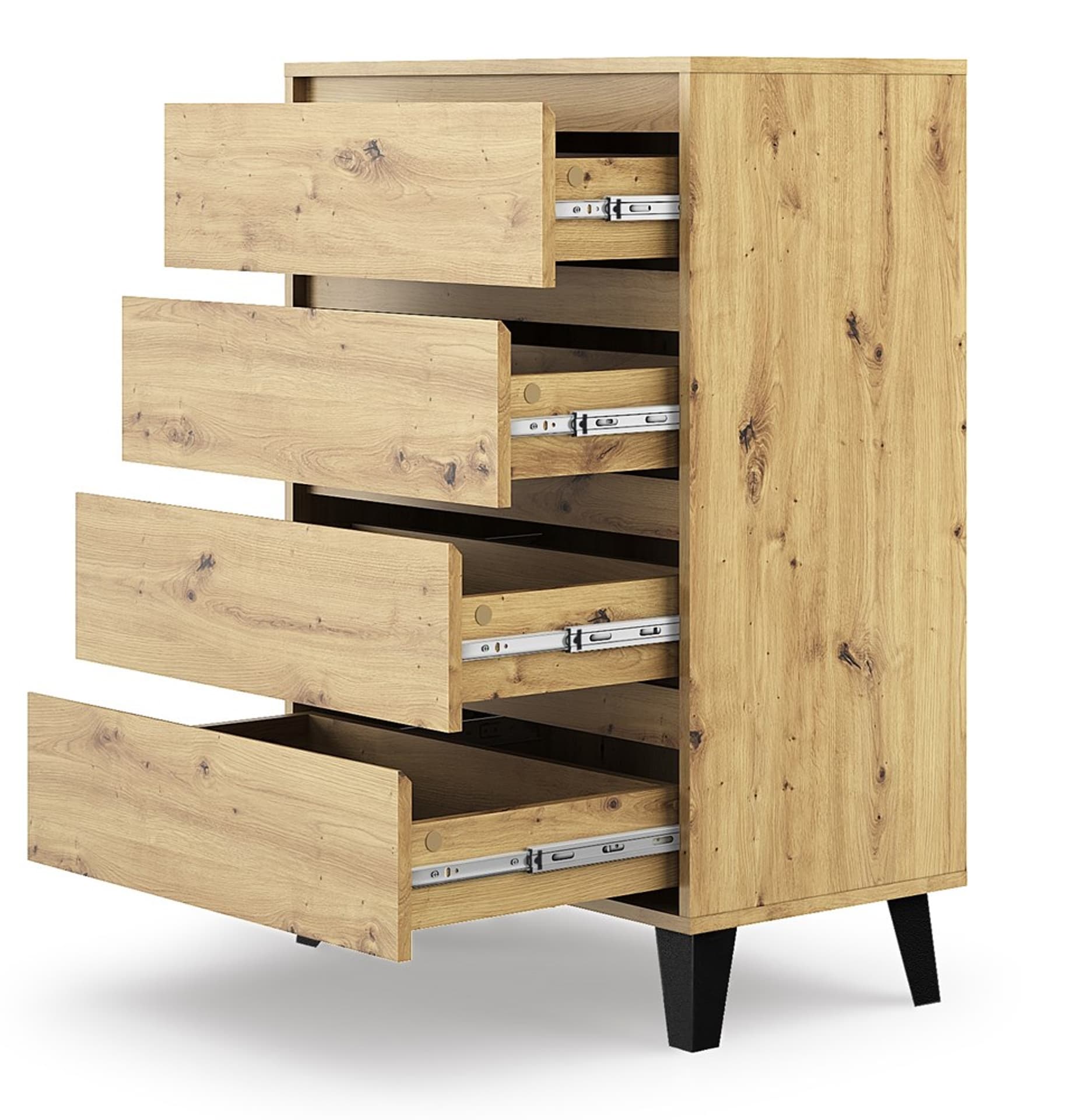 

KOMODA SCANDI 4SZUFLADY ARTISAN
