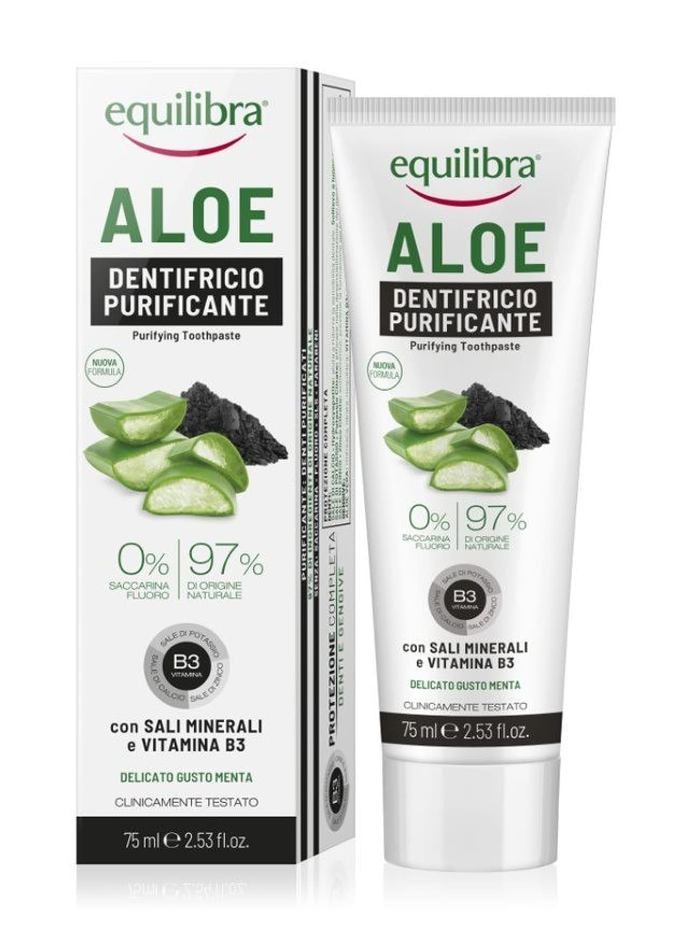 

Equilibra Carbo Gel Charcoal Toothpaste pasta do zębów z aktywnym węglem 75ml
