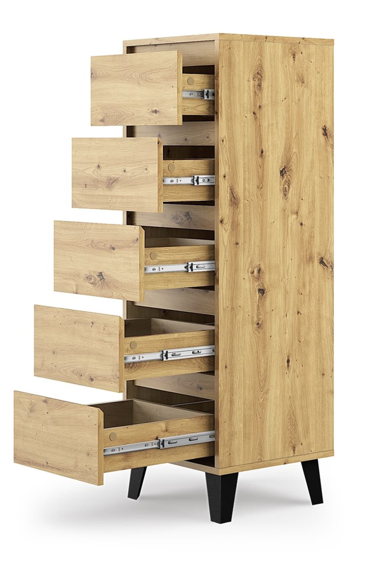 

KOMODA SCANDI 5SZUFLAD ARTISAN