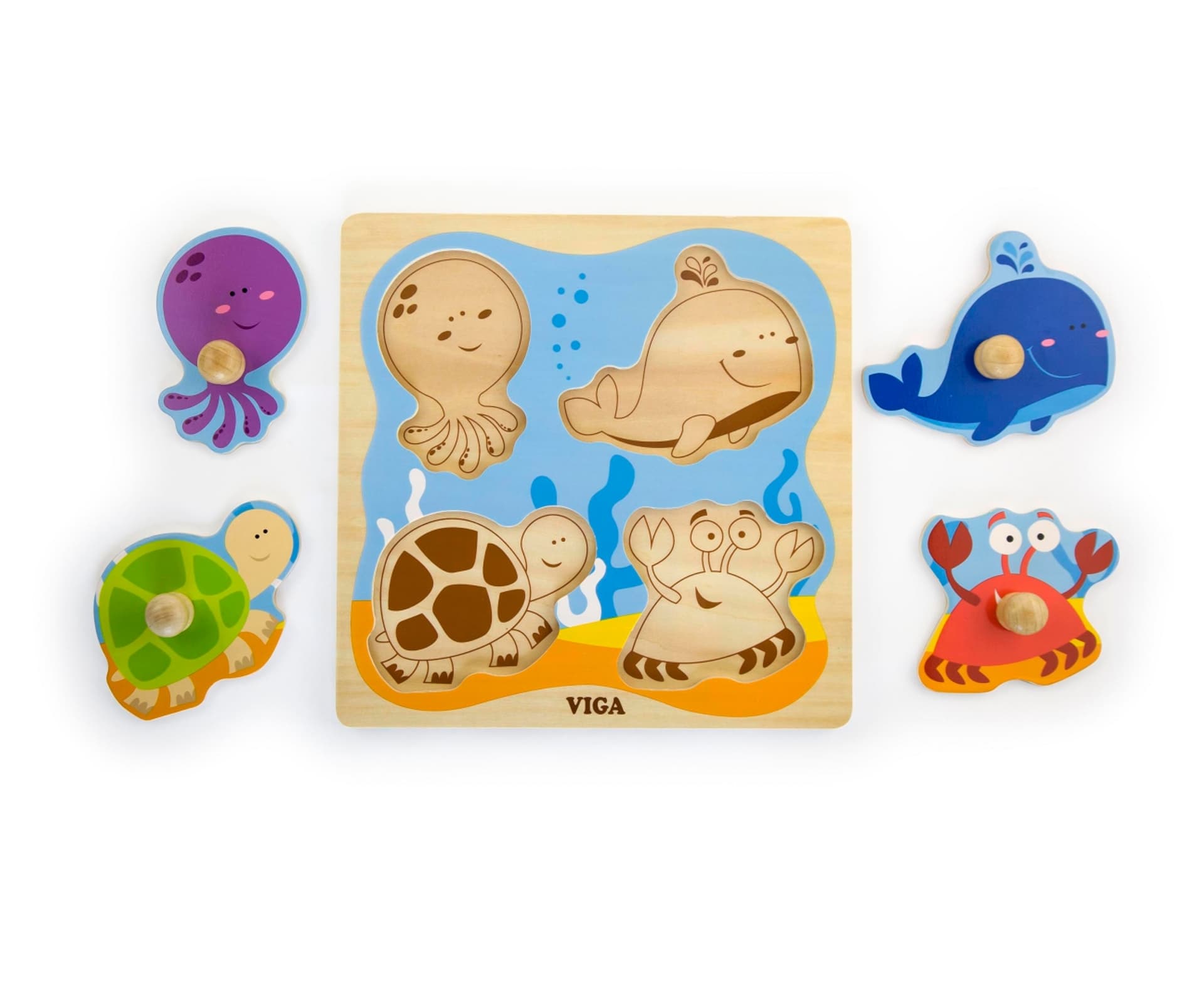 

Viga 50132 Puzzle z uchwytami - Ocean
