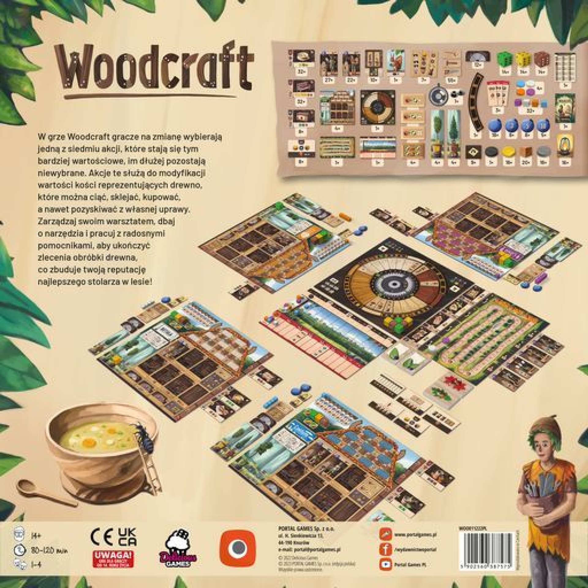 

GRA WOODCRAFT - PORTAL GAMES