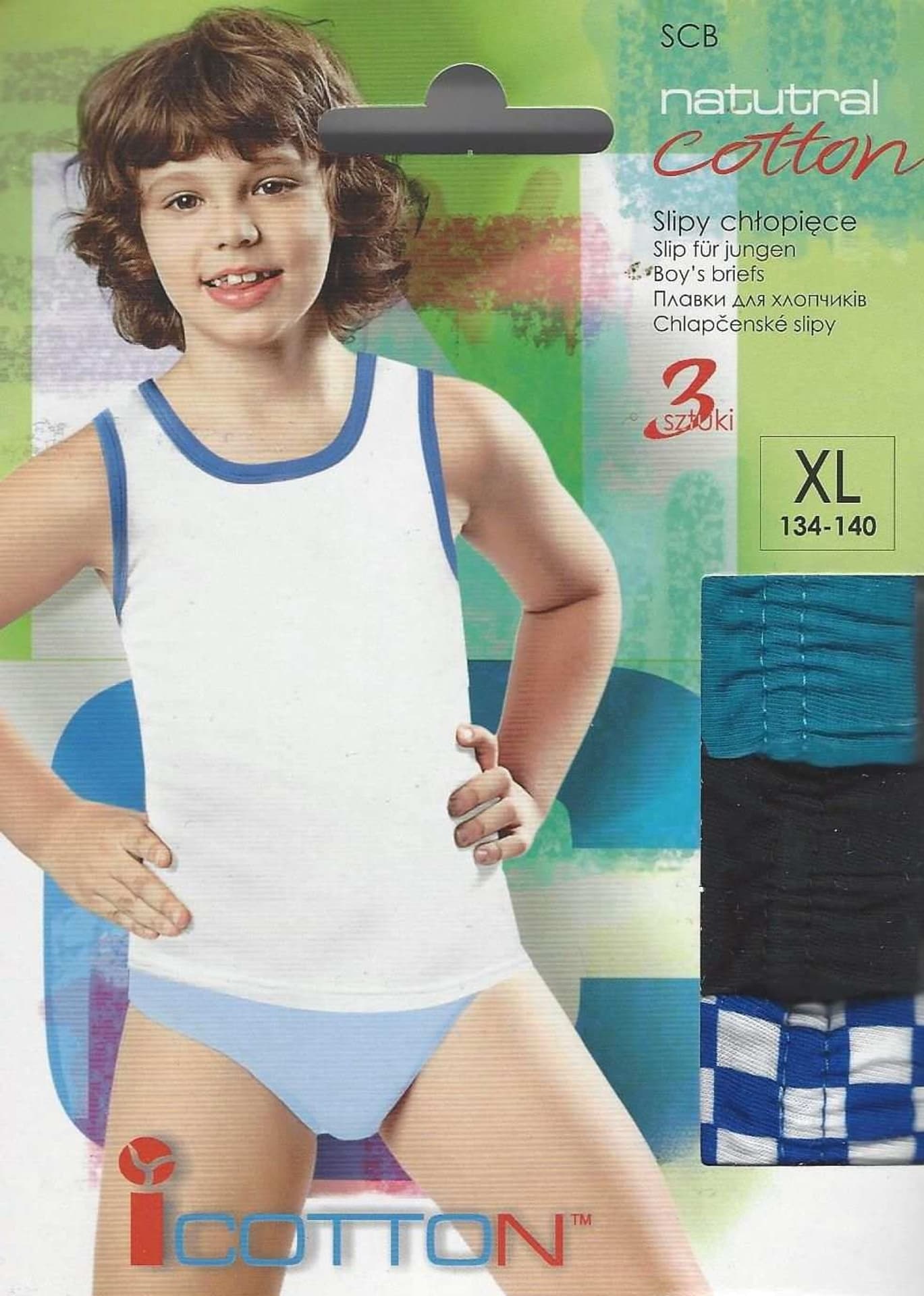 

SLIPY CHŁOPIĘCE BAWEŁNA (kolor mix kolor / mix wzór, rozmiar XL (134-140))