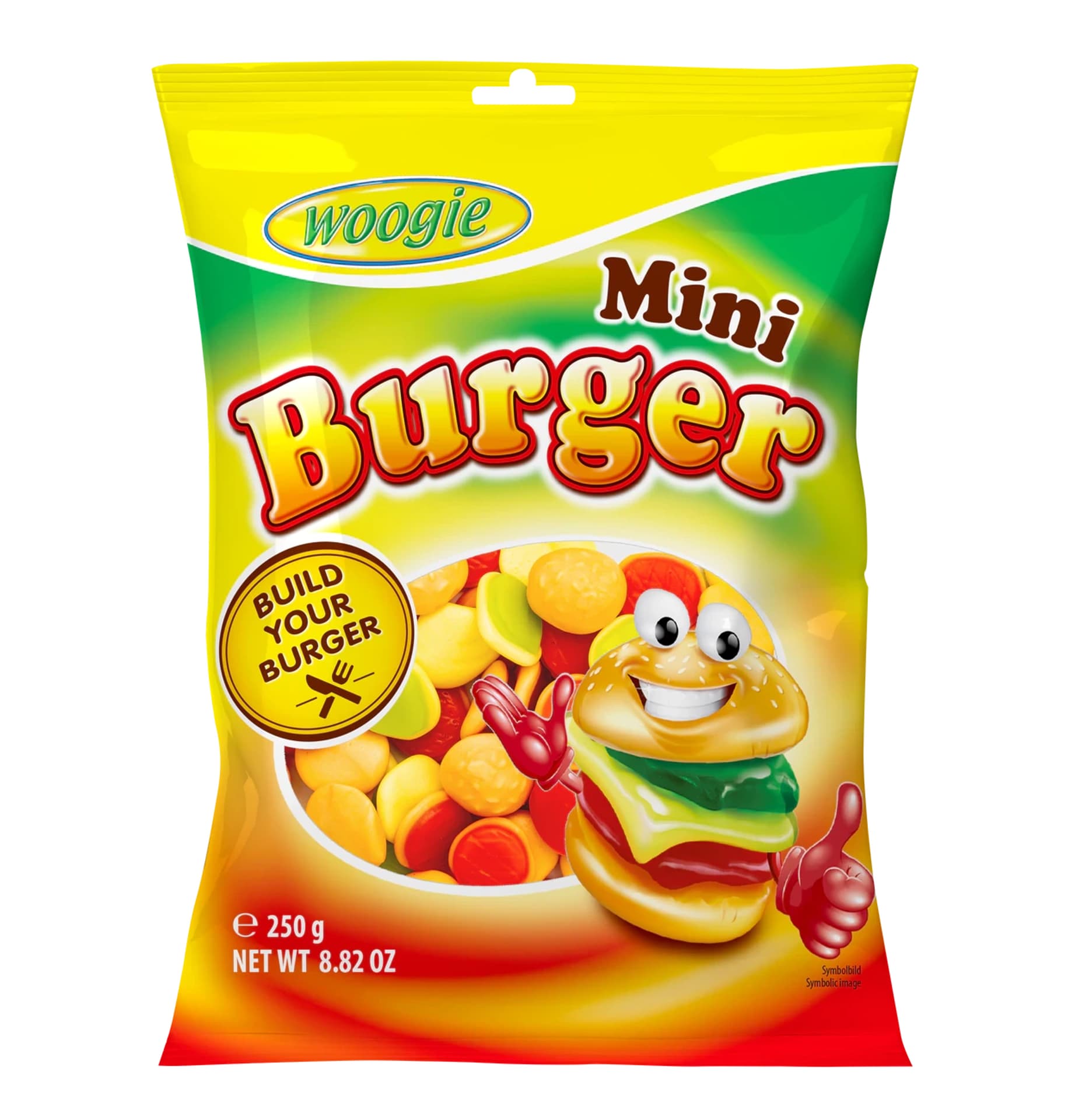

Woogie Mini Burger Żelki 250 g