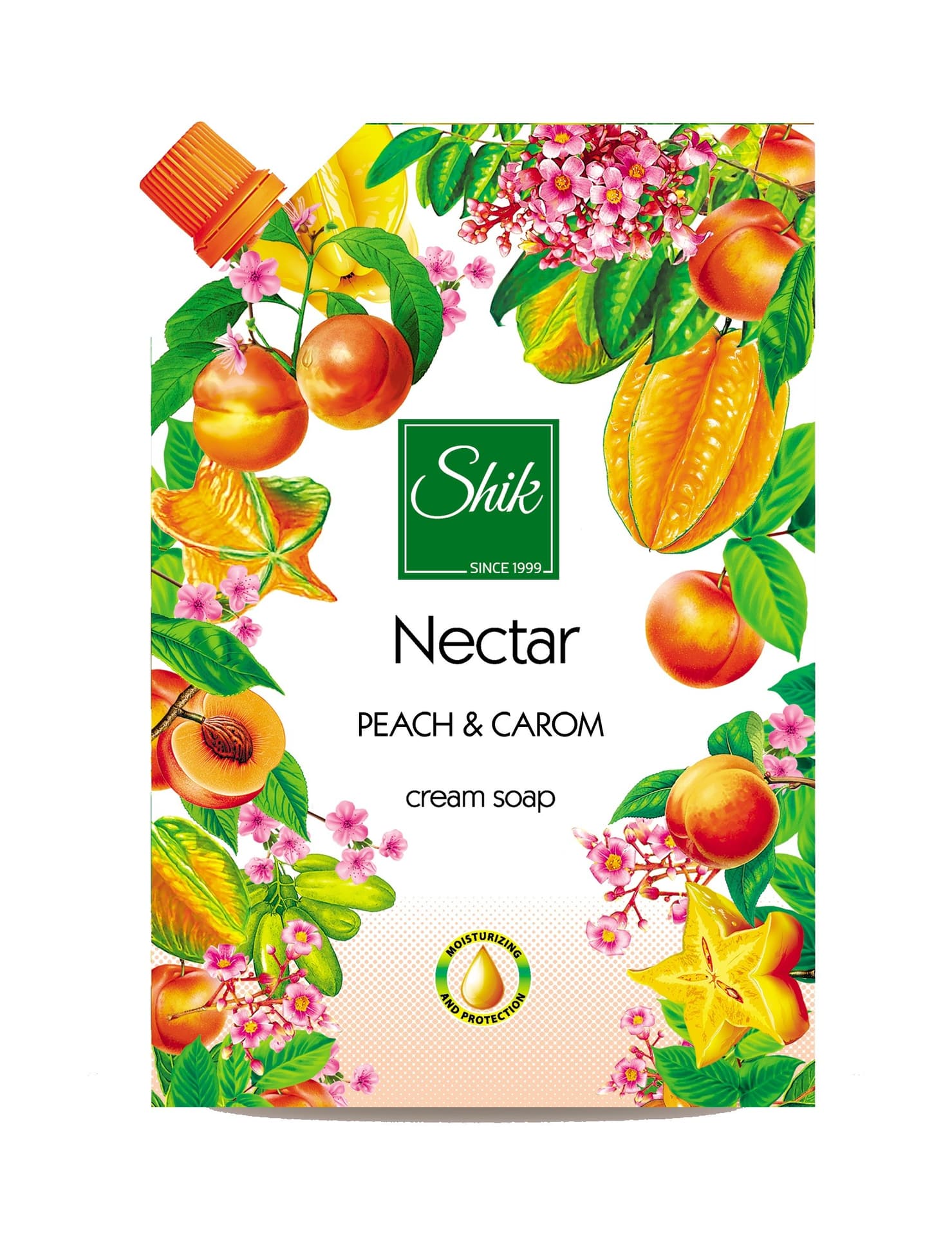 

SHIK Nectar Mydło w płynie Brzoskwinia & Karambola 460ml - zapas