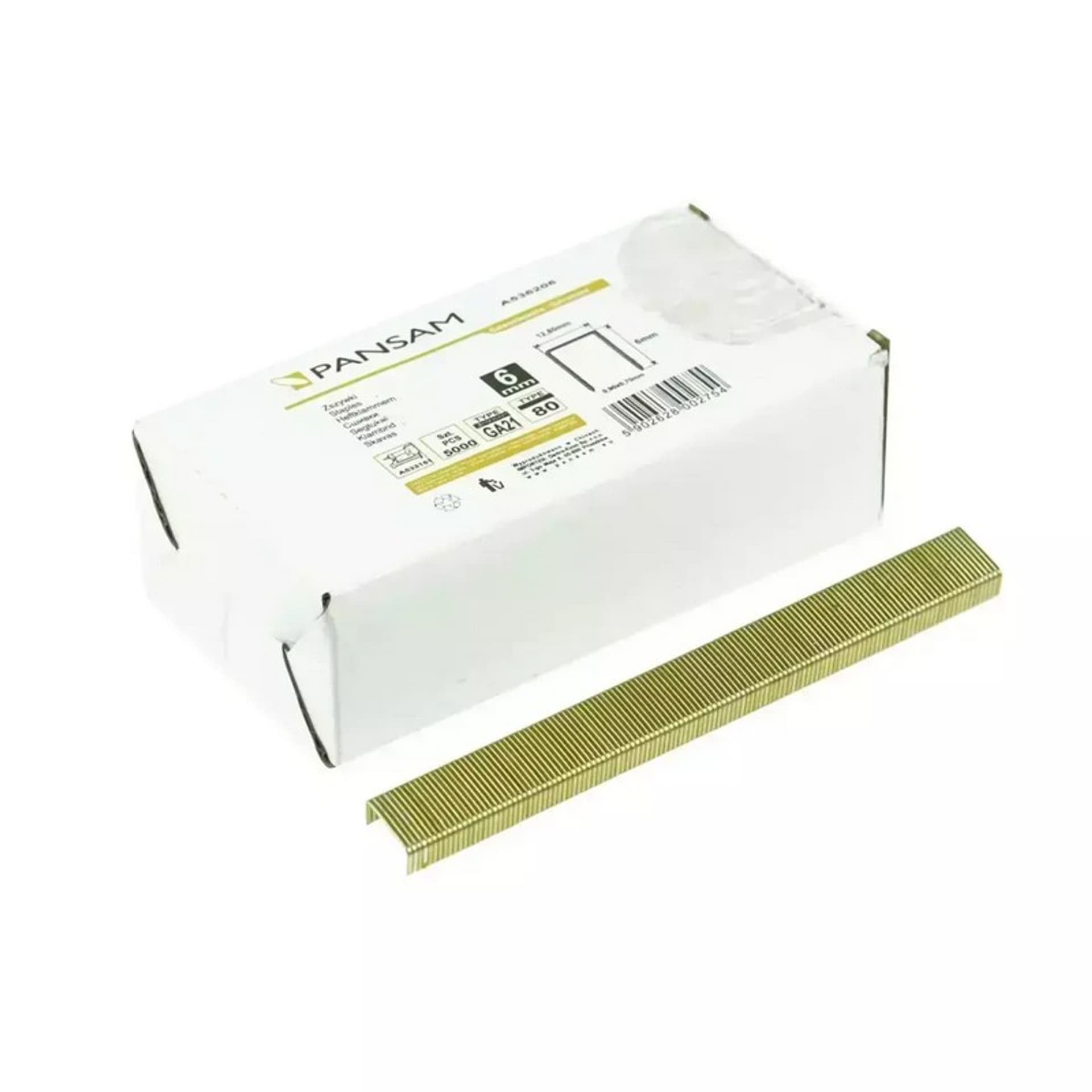 

ZSZYWKI TYP 80, 16 MM 5000 SZTUK