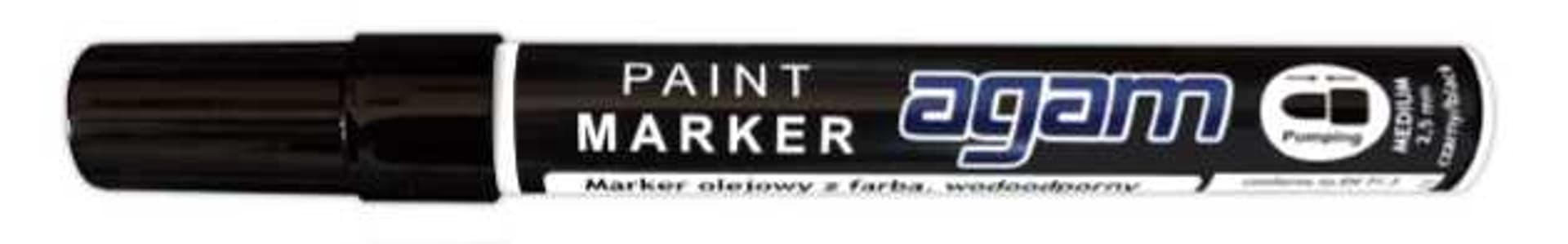 

MARKER OLEJOWY CZARNY