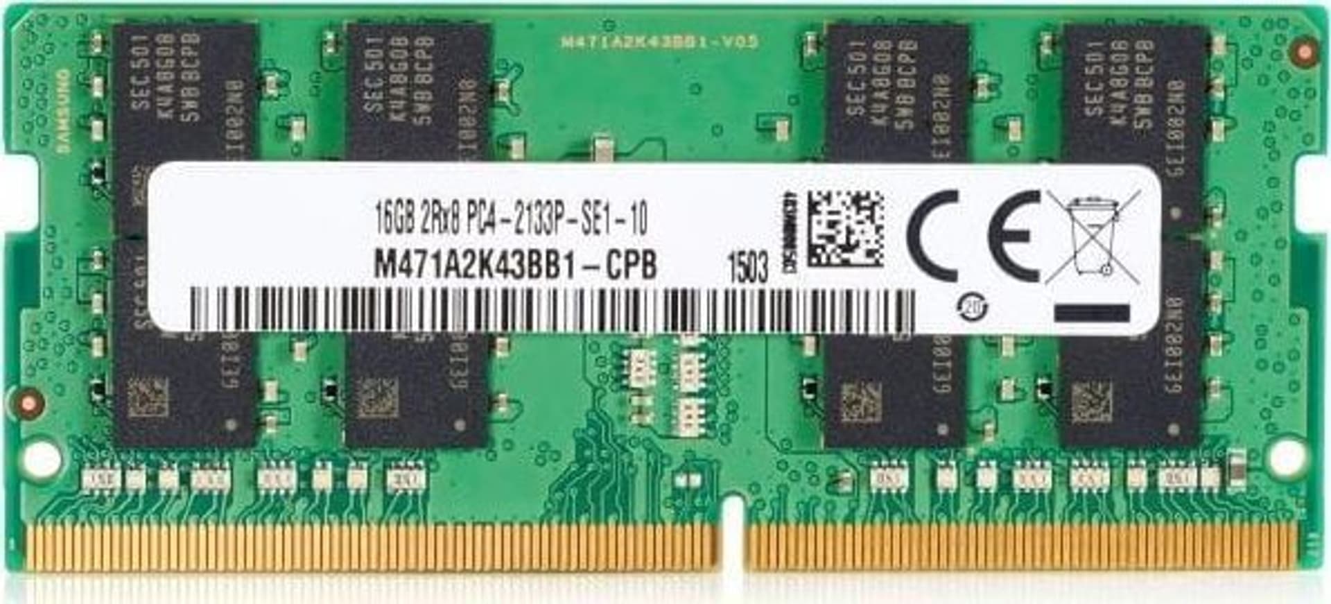 

Pamięć HP SODIMM DDR4 4GB 2666MHz SINGLE 3TK86AA