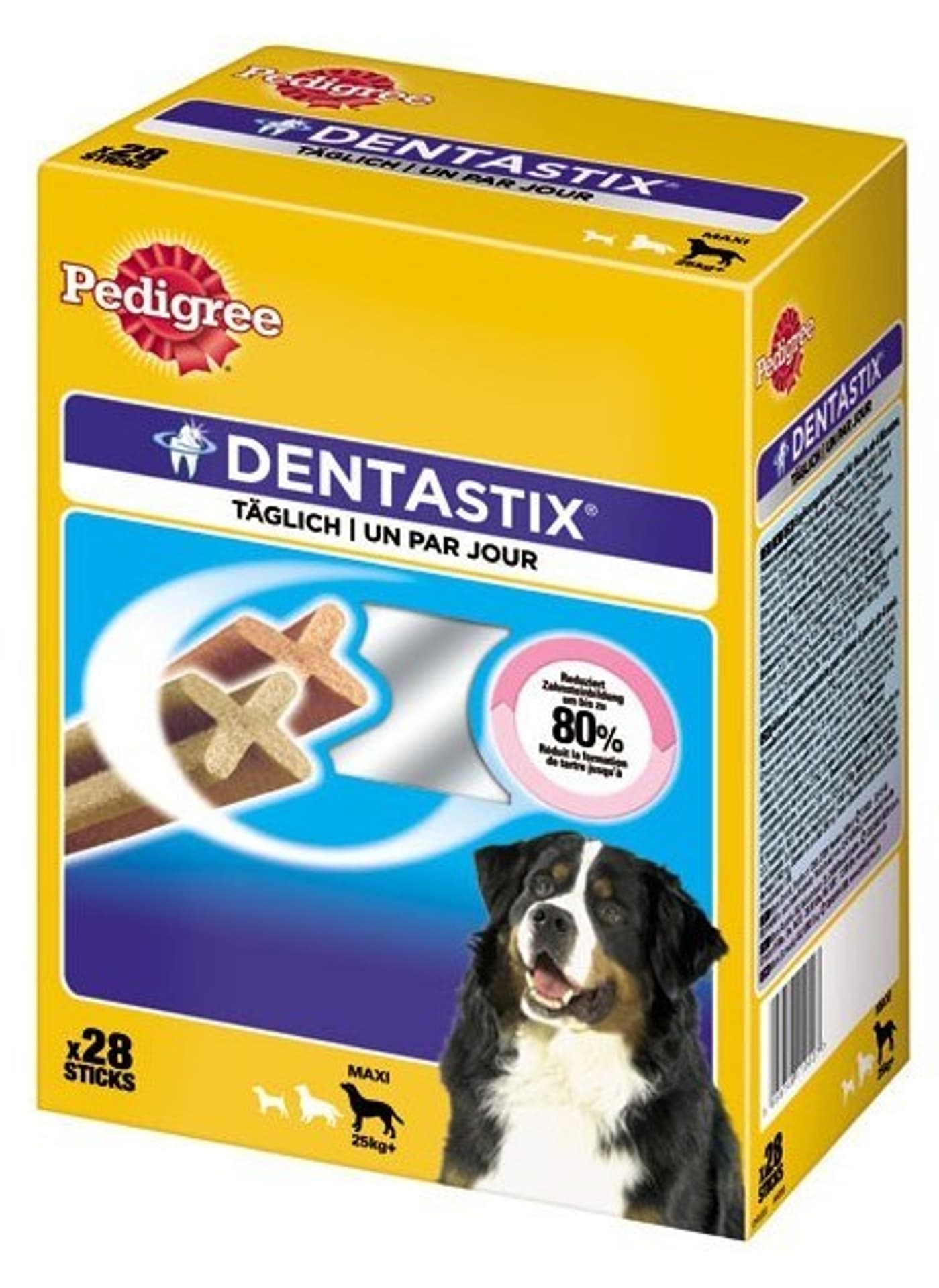 

PEDIGREE Dentastix Maxi - przysmak dentystyczny dla psów ras dużych - 4x7szt