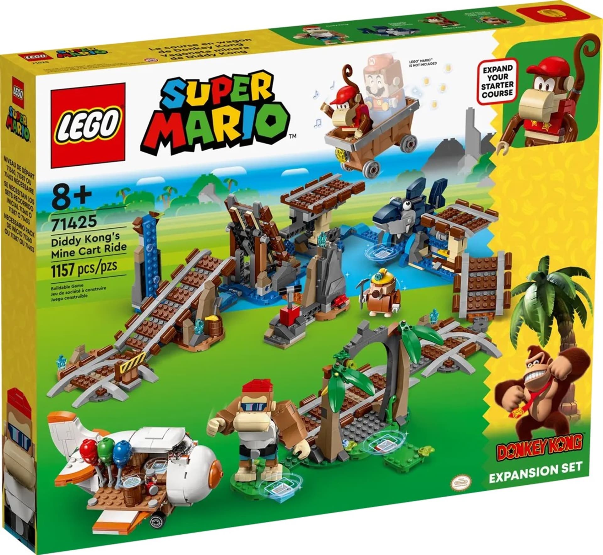 

Lego SUPER MARIO 71425 Przejażdżka wagonikiem D...