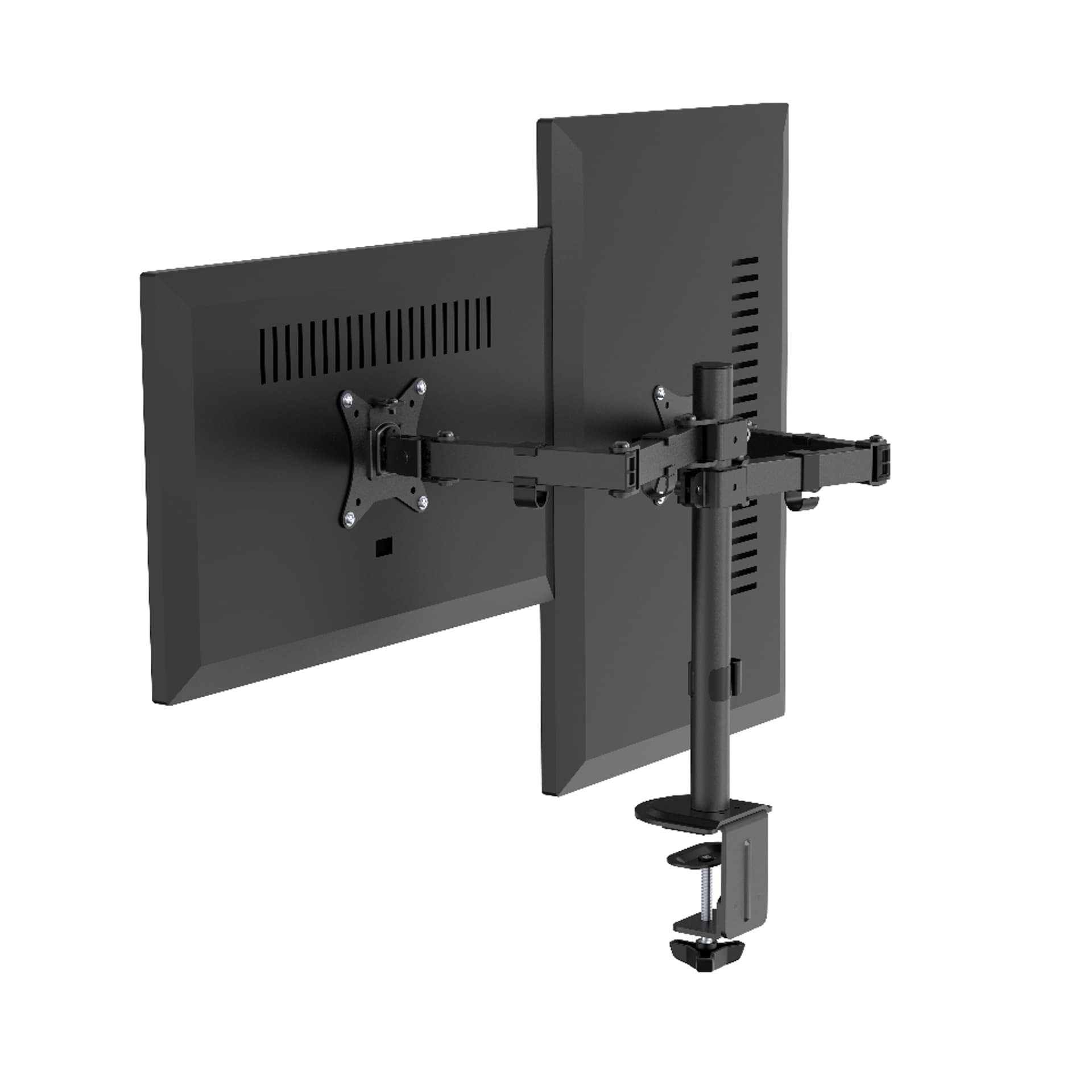 

GEMBIRD BIURKOWE REGULOWANE RAMIĘ/UCHWYT NA 2 MONITORY 17-32, VESA 100X100MM, DO 9 KG