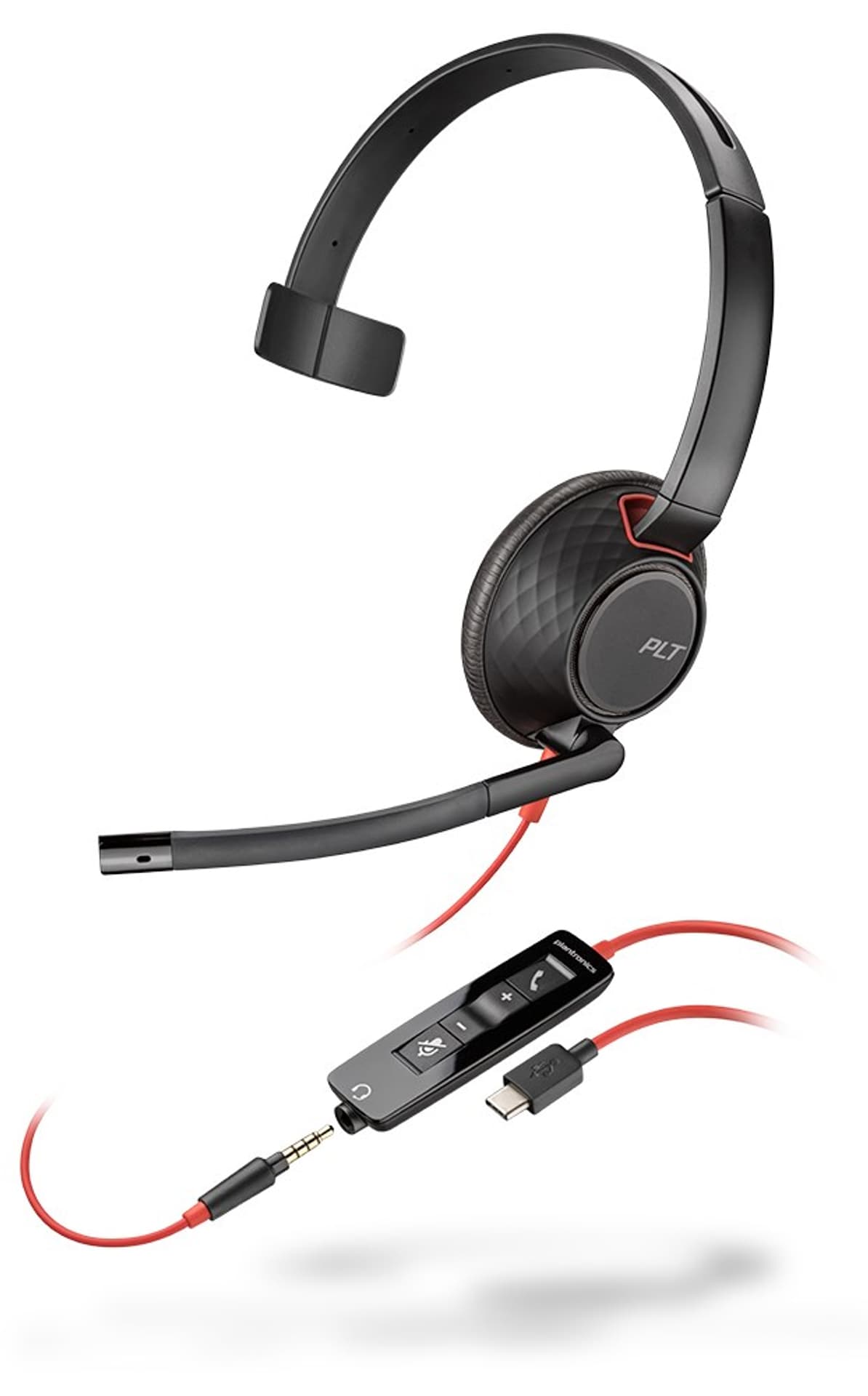 

Zestaw Słuchawkowy POLY Blackwire 5200 (207587-201) USB-C, ,, Czarny /Czerwony, 207587-201) usb-c/czarny /czerwon