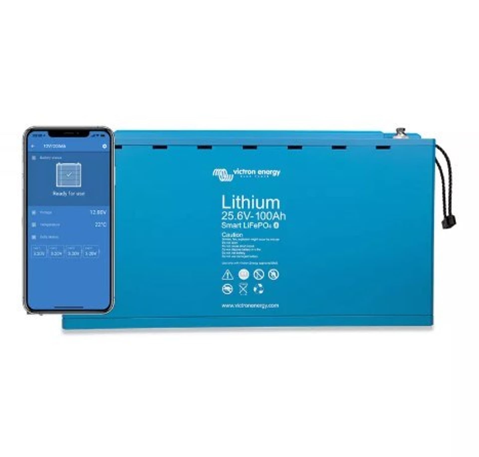 

Victron Energy LiFePO4 Battery 25,6V/100Ah Smart