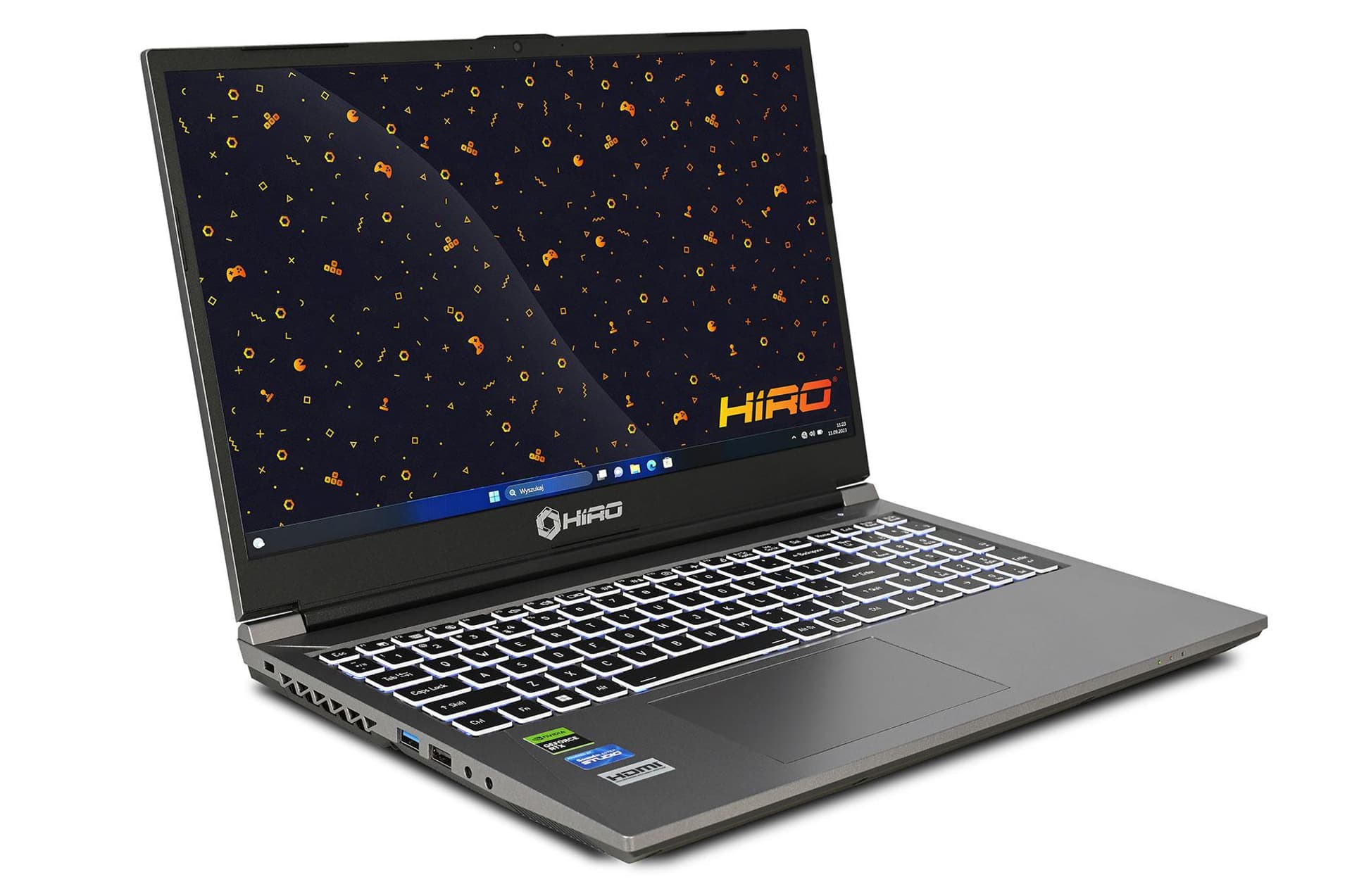 

Laptop gamingowy HIRO K550 15,6'', 144Hz, i5-13500H, RTX 4050 6GB, 32GB RAM, 1TB SSD M.2, Windows 11