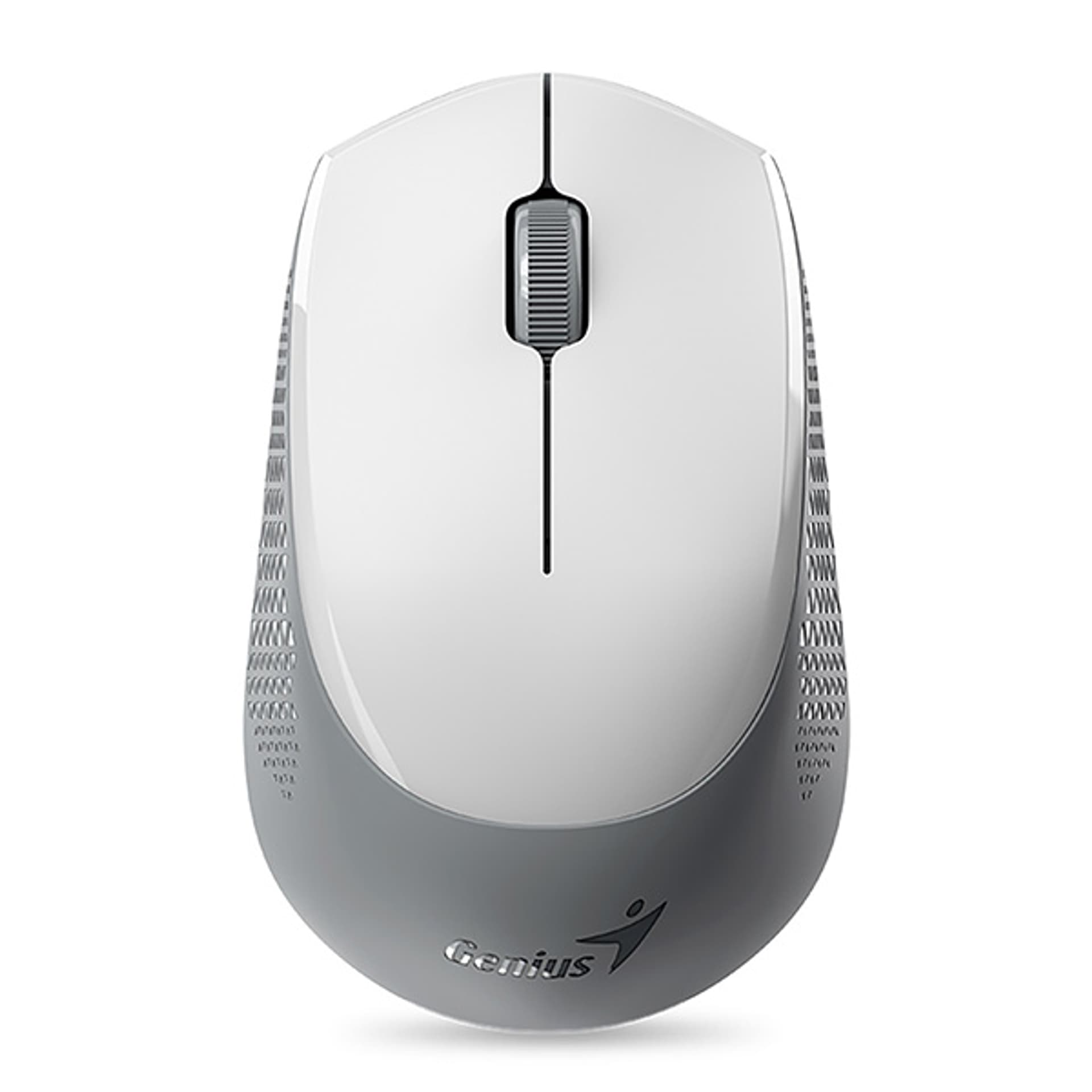 

Genius Mysz NX-8000S BT, 1200DPI, Bluetooth a 2,4GHz, optyczna, 3kl., bezprzewodowa, biało-szary, Blue-Eye sensor, symetryczna