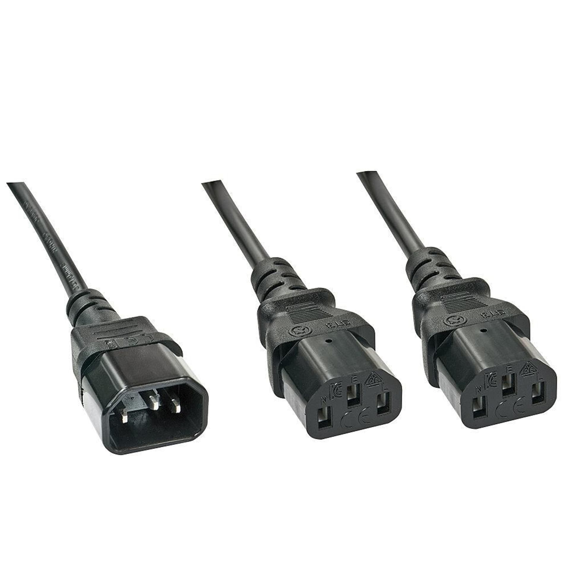 

Lindy 1M C14 To 2 X Iec C13