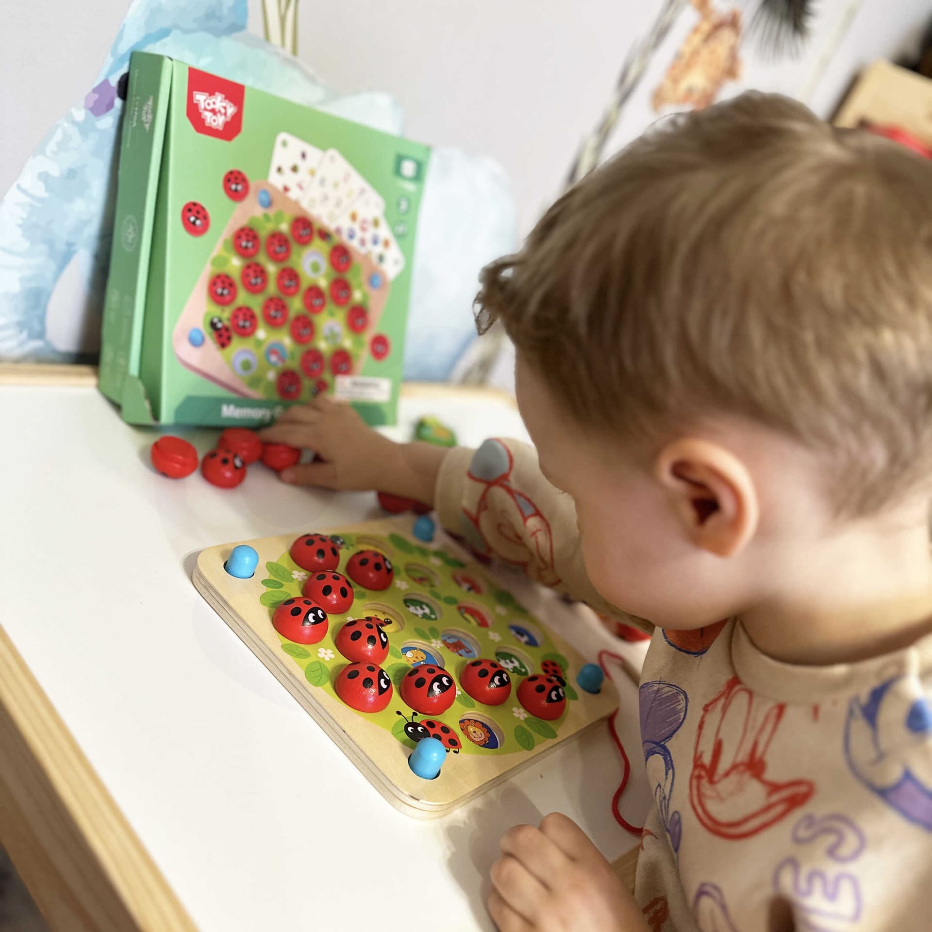 

TOOKY TOY Memory Gra Pamięciowa Biedronka