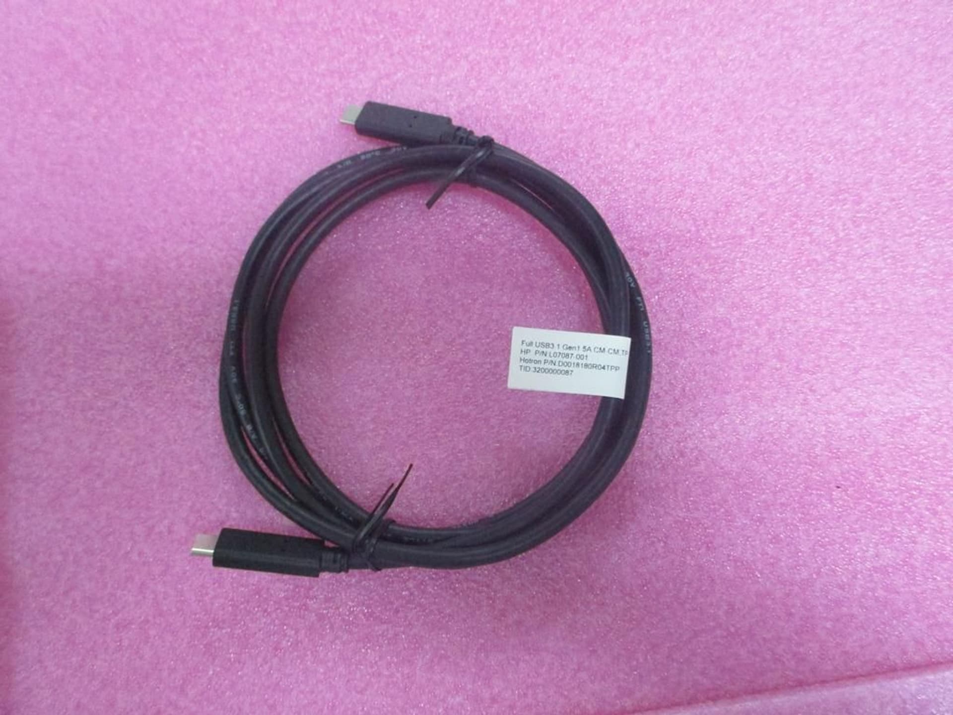 

HP USB 3.1 Gen1 CM-CM 20V/5A 1.8m