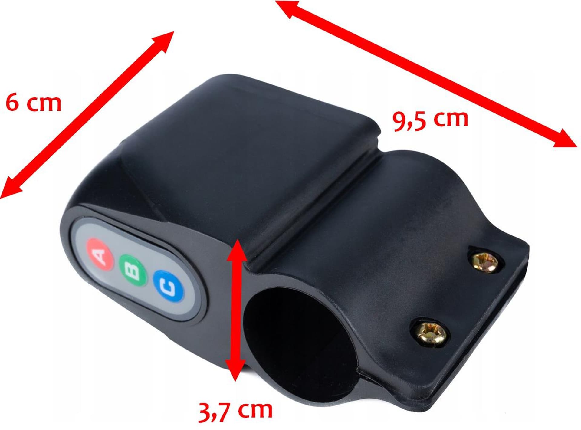 

GOTEL L47 ALARM ROWEROWY ELEKTRONICZNY ZAMEK