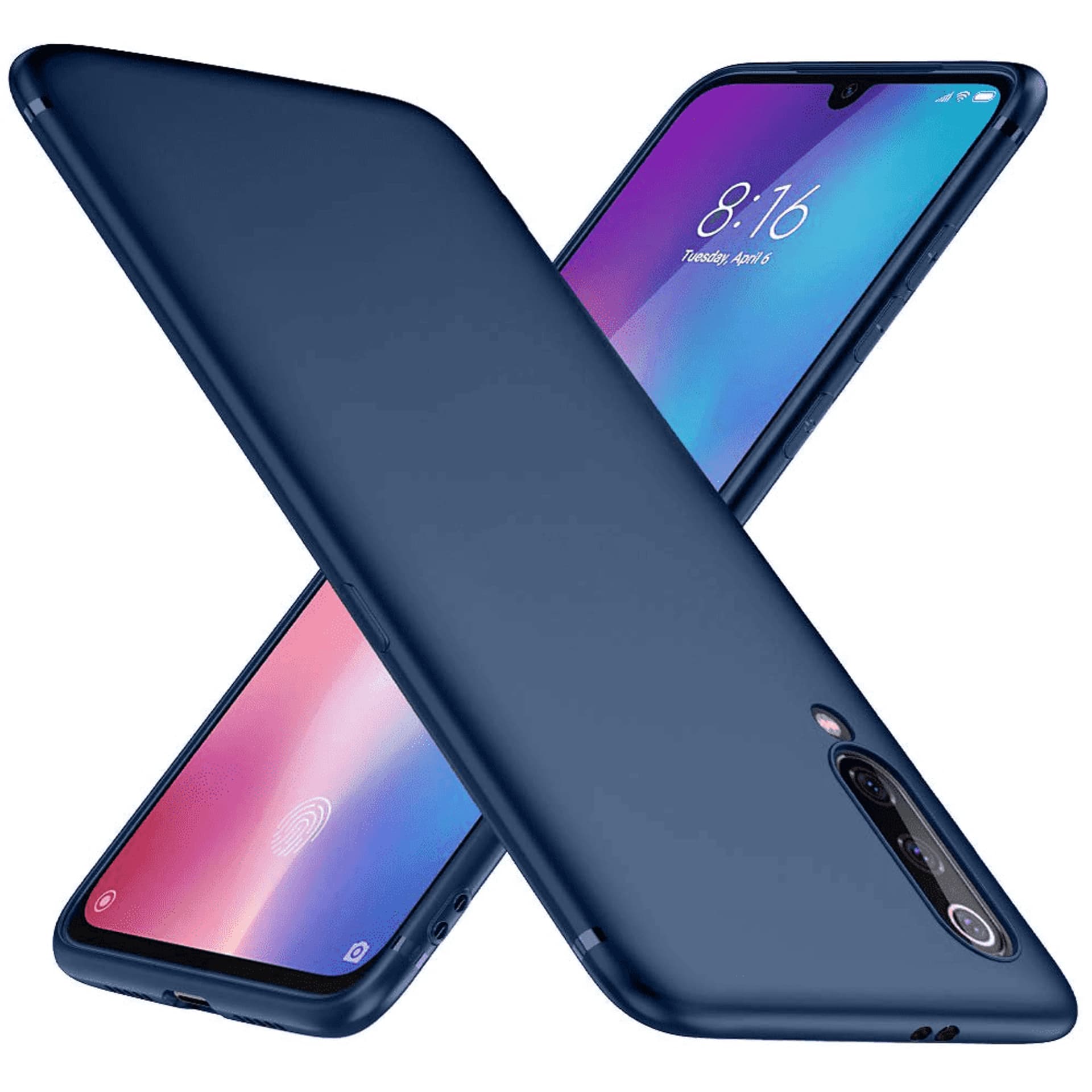

Etui Back żel Matt XIAOMI REDMI NOTE 8 PRO granatowe