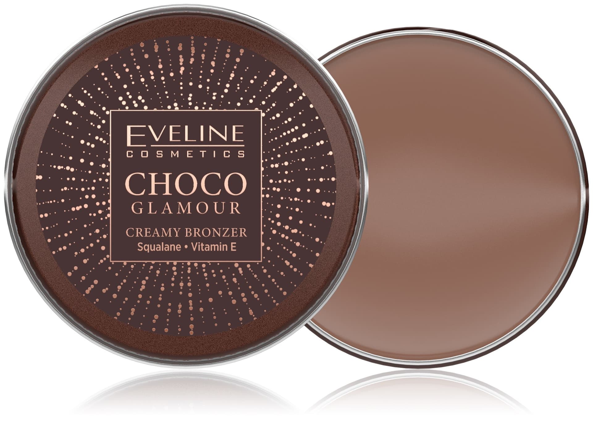 

EVELINE Choco Glamour Bronzer do twarzy w kremie nr 02