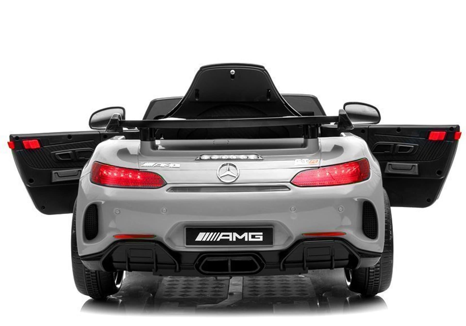 

Auto na Akumulator Mercedes GTR Srebrny Lakierowany