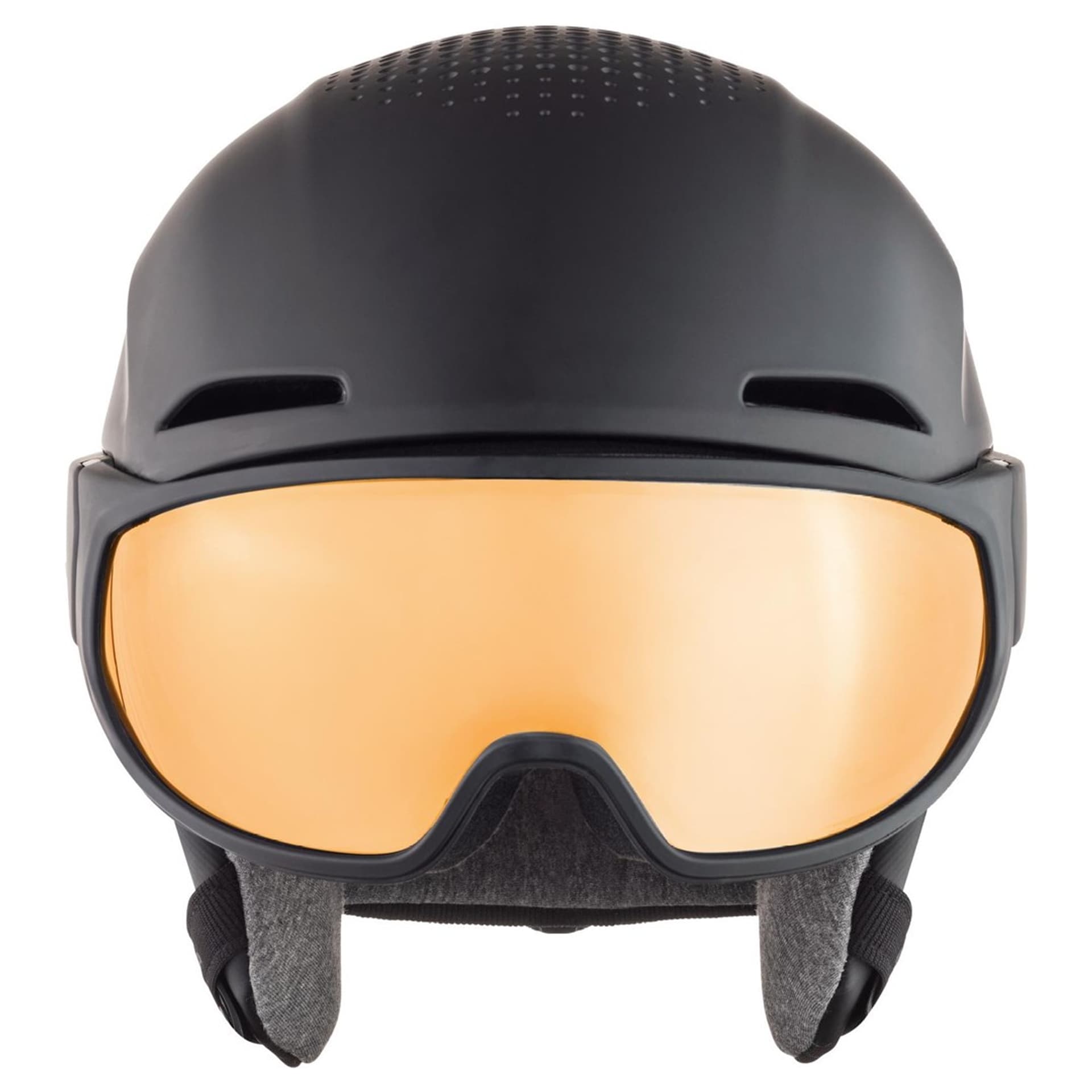 

Kask zimowy ALPINA ALTO Q-Lite black matt (gold mirror) 55-59, Gold mirror) 55-5