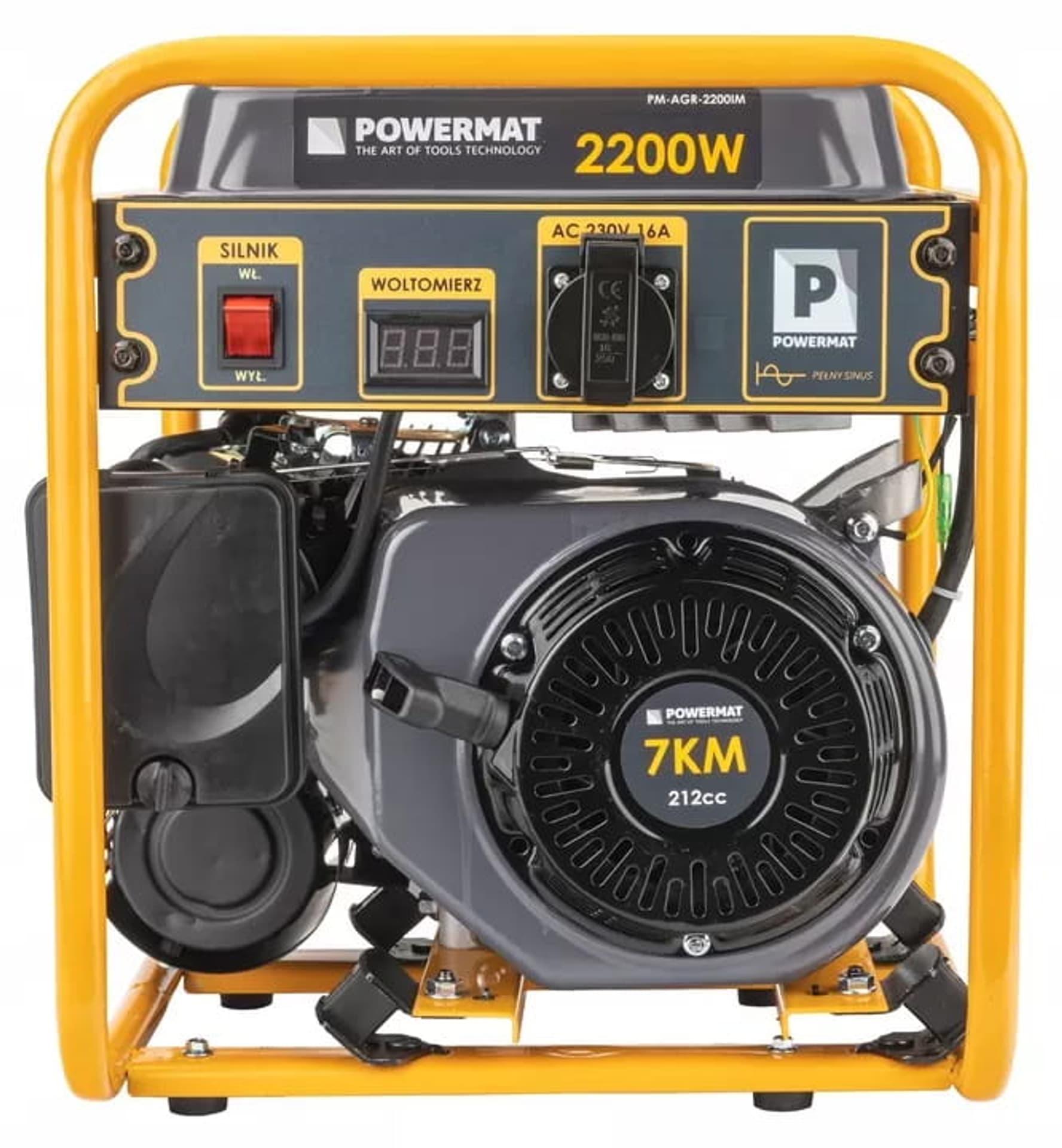 

Agregat prądotwórczy Inwertorowy Generator 2200W Powermat PM-AGR-2200IM