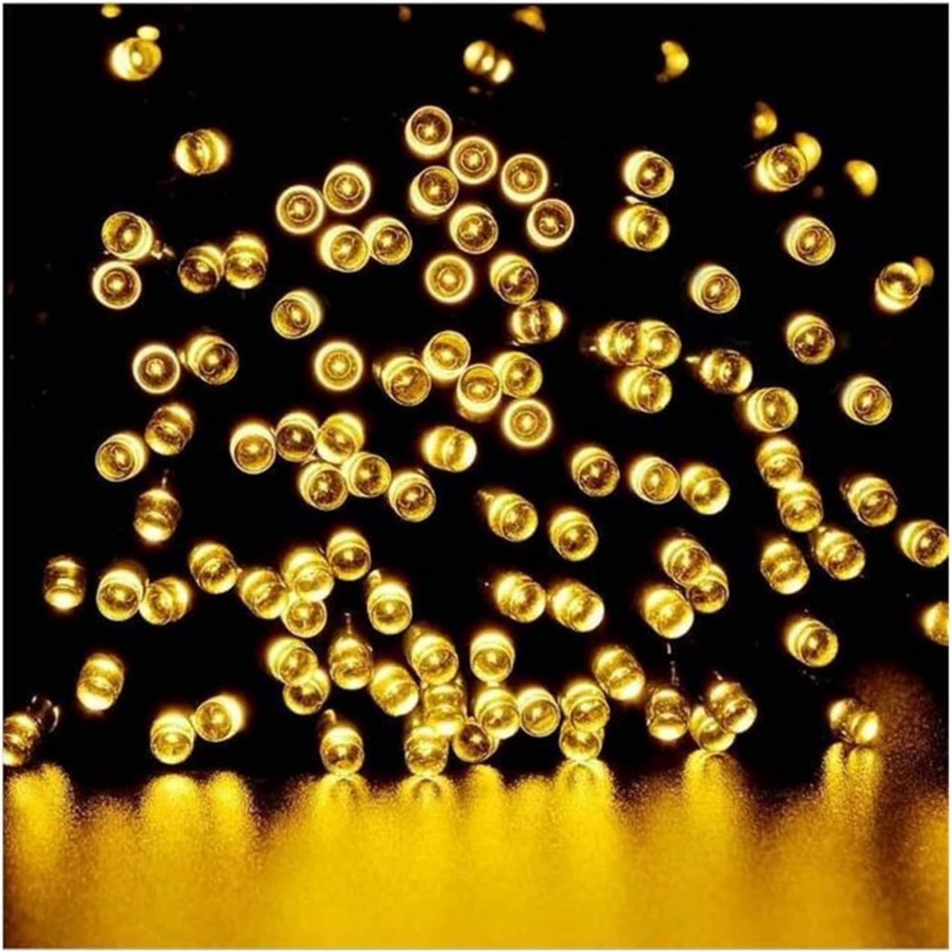 

Światełka lampki wewnętrzne/zewnętrzne 200 LED Białe Ciepłe LAMP02CB