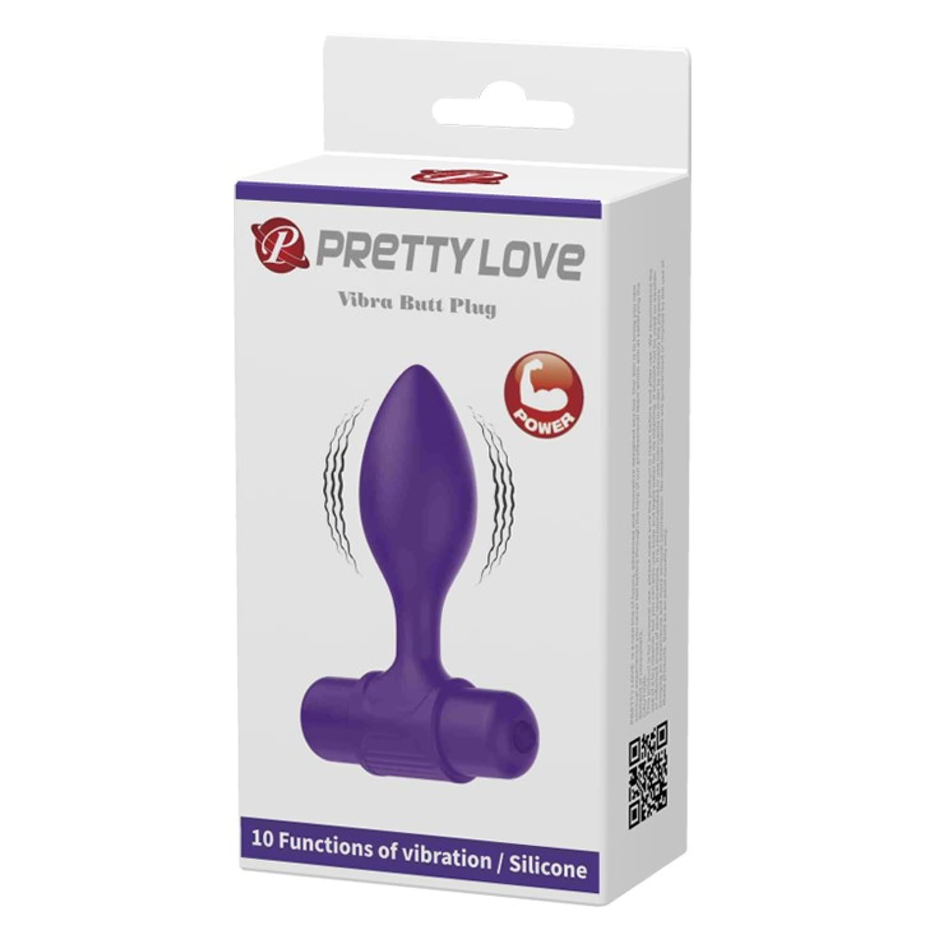 

KOREK ANALNY PRETTY LOVE - VIBRA BUT PLUG
