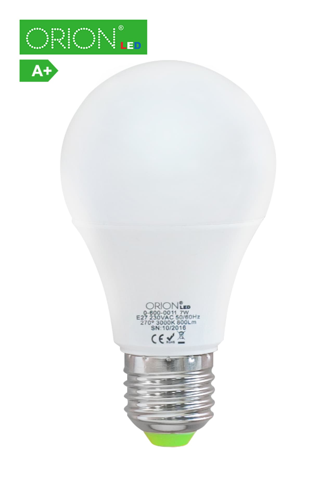 

ŻARÓWKA LED 7W E27 560LM