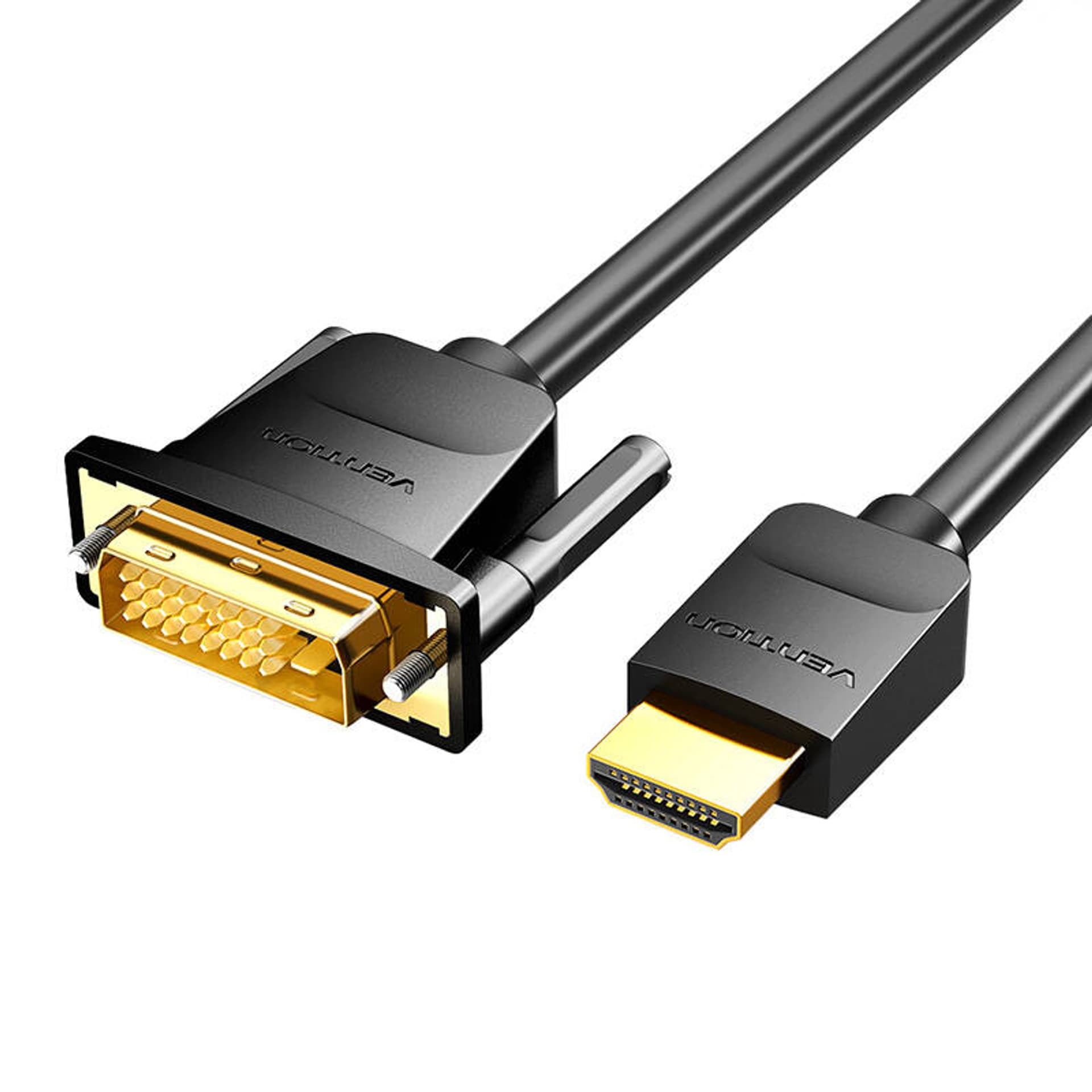 

Kabel HDMI do DVI 5m Vention ABFBJ (Czarny)