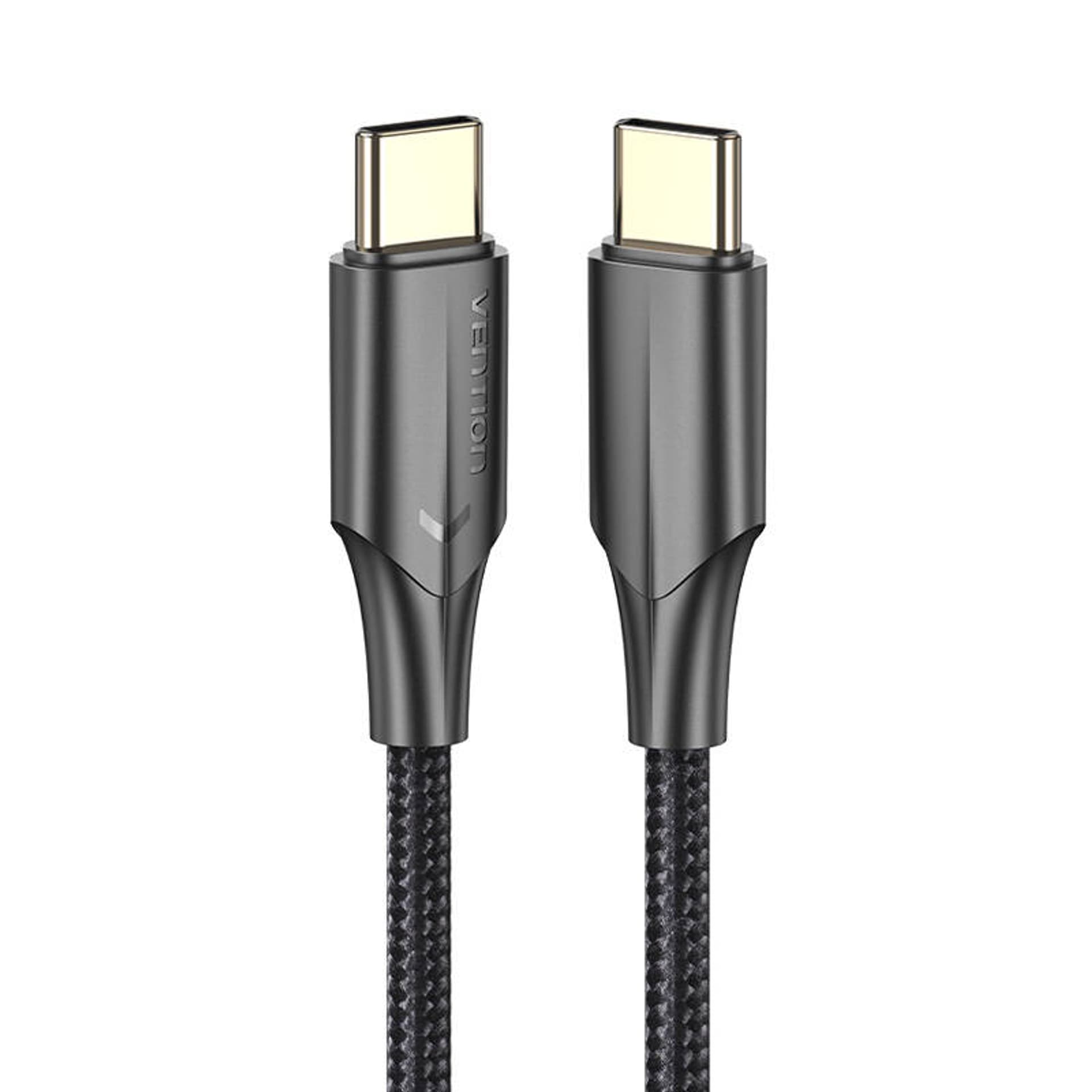 

Kabel USB-C 2.0 do USB-C 3A Vention TAUBH 2m Czarny LED