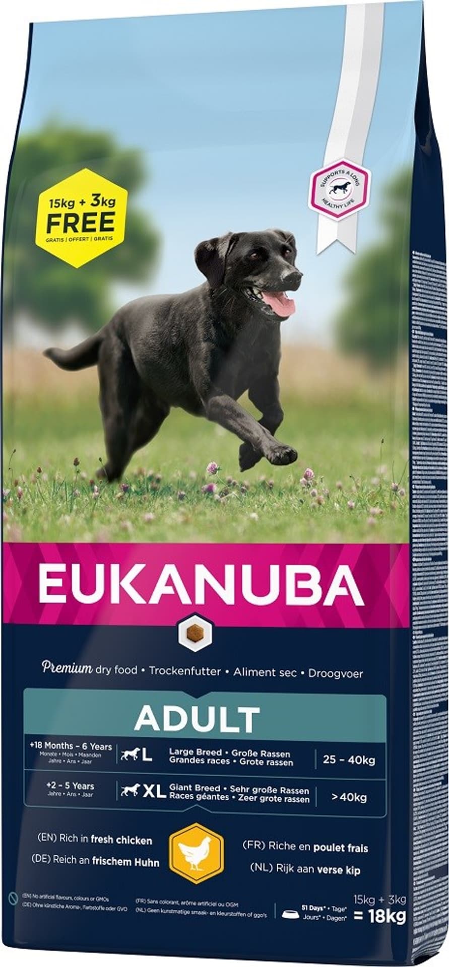 

EUKANUBA Adult Large Breed Maintenance 15kg