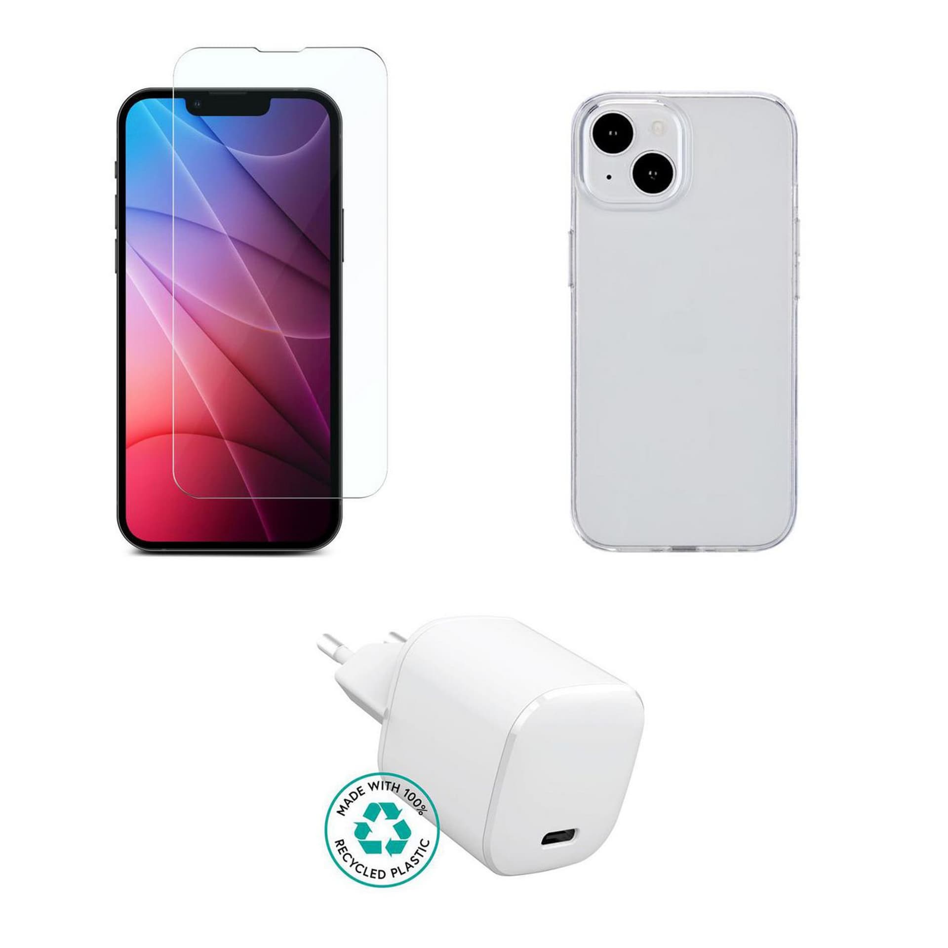 

eSTUFF Kit for iPhone 15. Charger,