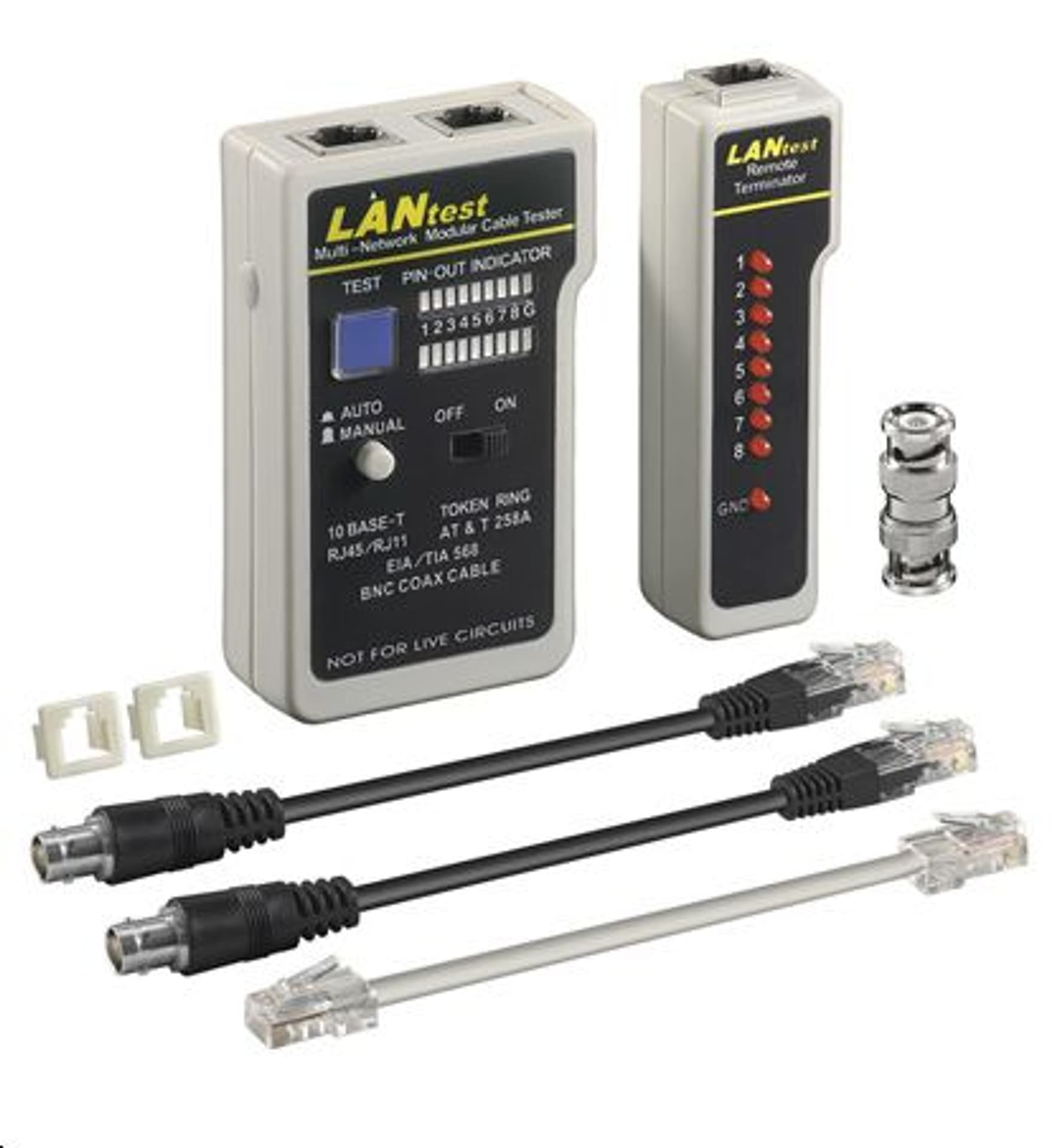 

MicroConnect Network Cable Tester Set