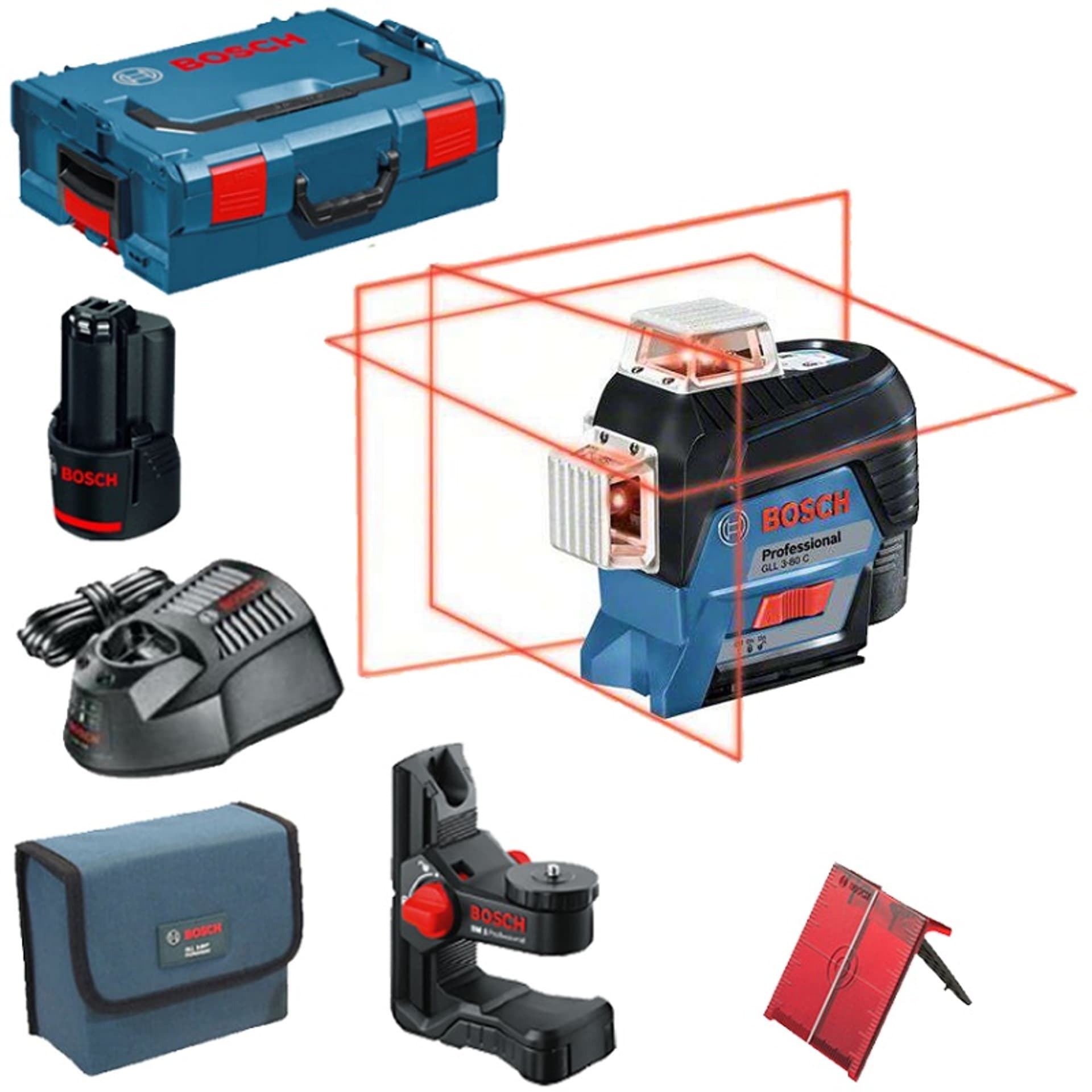 

LASER LINIOWY GLL 3-80 C + BM1