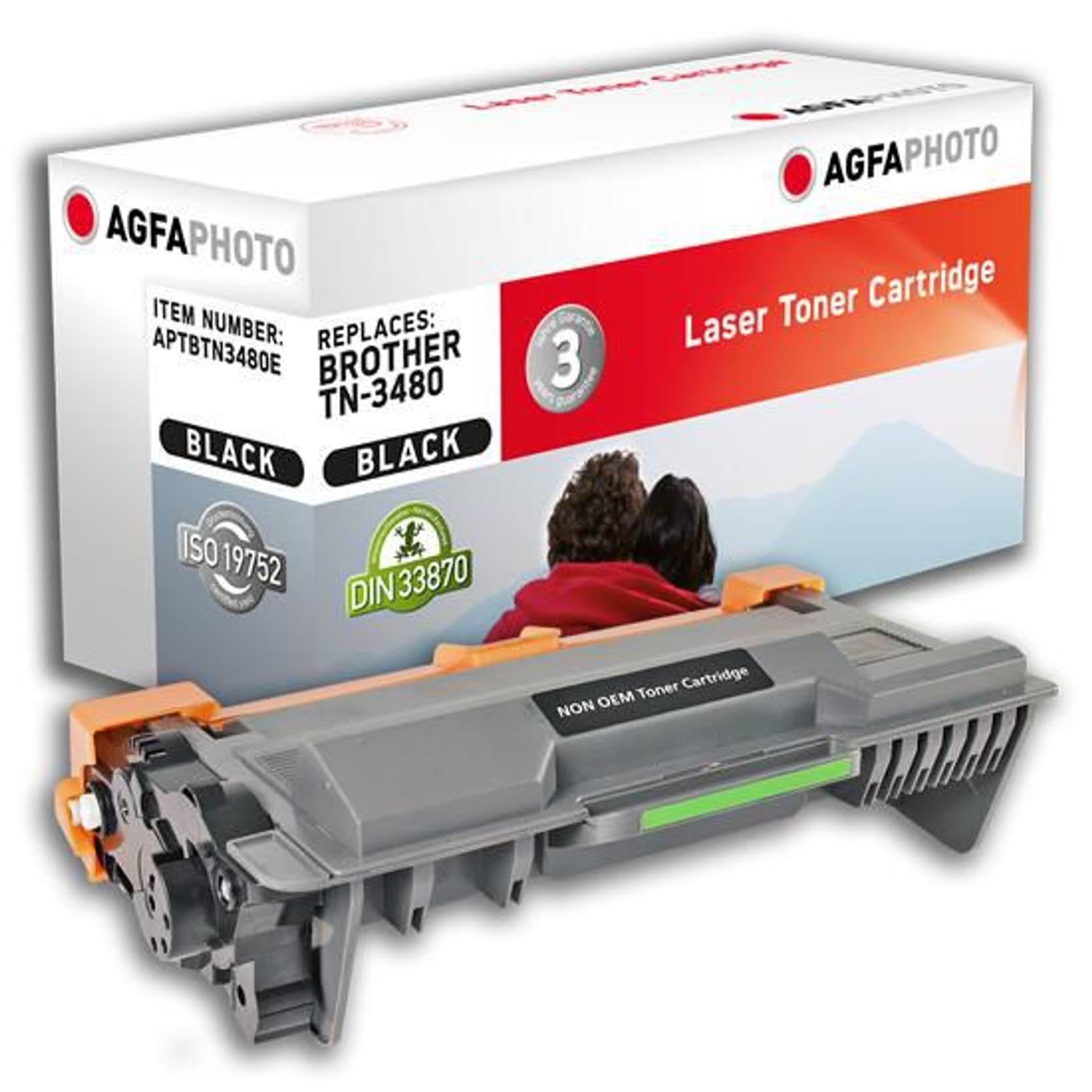 

AgfaPhoto Toner BK, rpl TN-3480