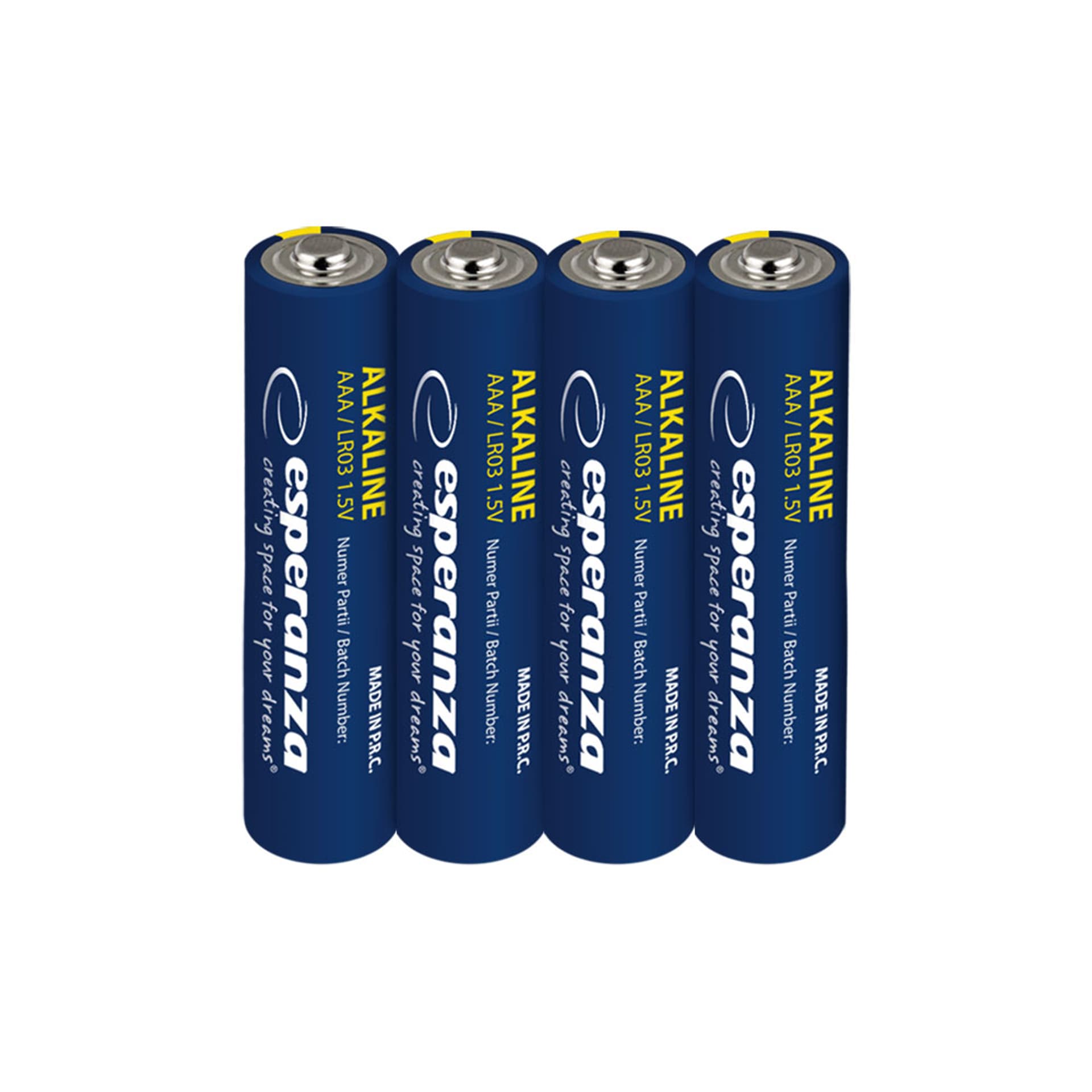 

EZB117 Esperanza baterie alkaliczne aaa 4szt zgrzewka