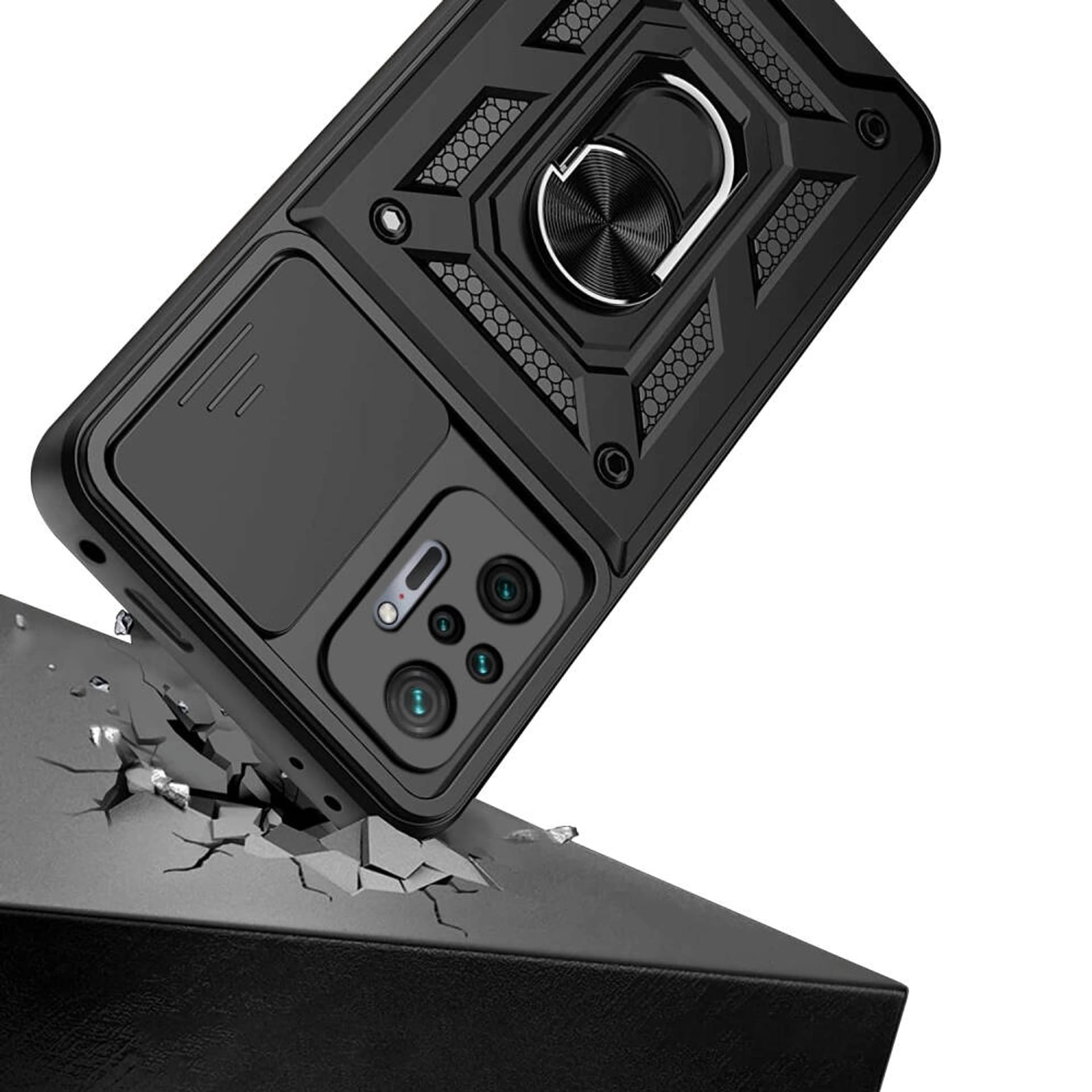 

Etui XIAOMI REDMI NOTE 10 PRO Nexeri CamShield Pro czarne