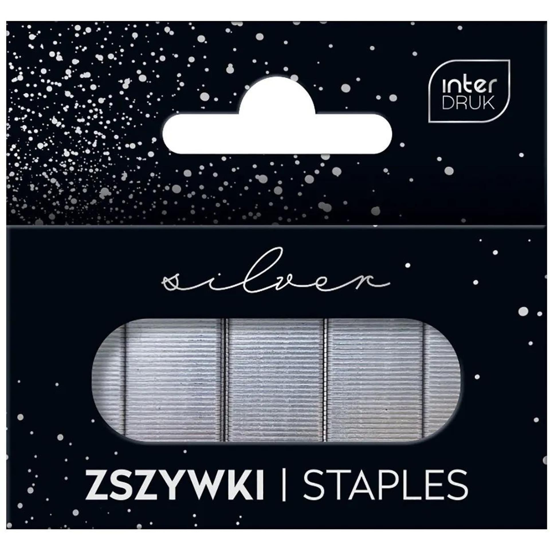 

Zszywki 24/6 SILVER 1000szt. INTERDRUK