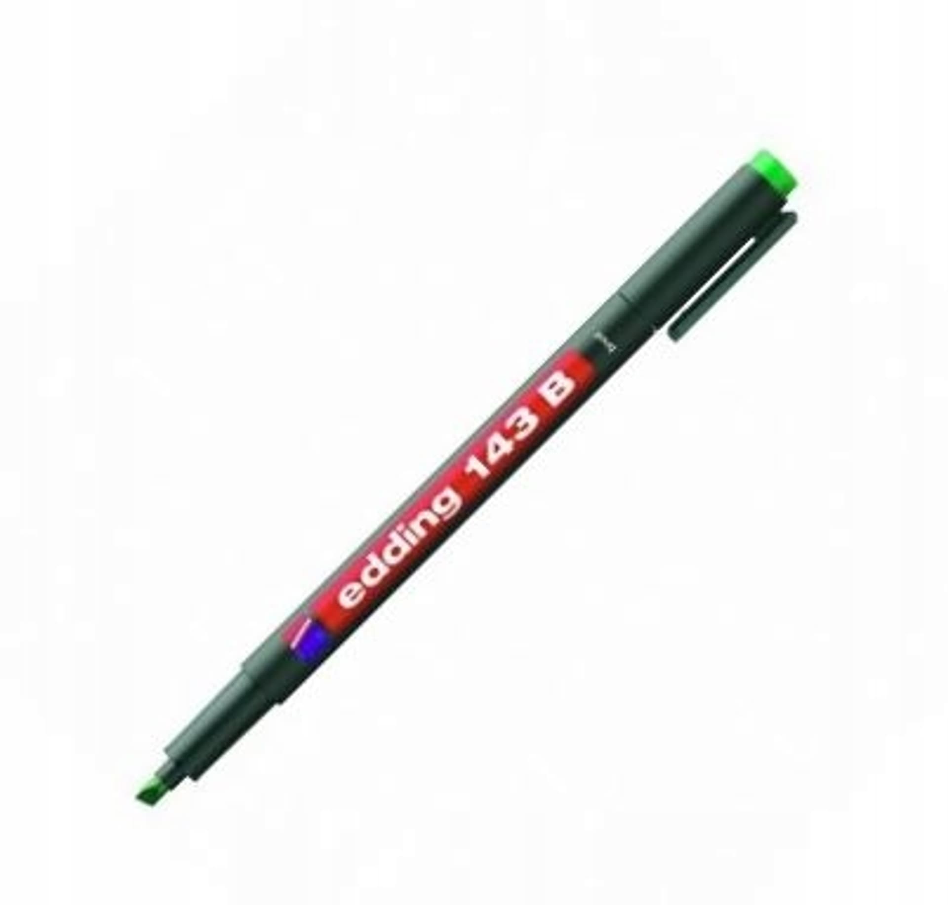 

Marker niezmywalny do folii 1-3mm zielony 143B/004/ZI ED EDDING