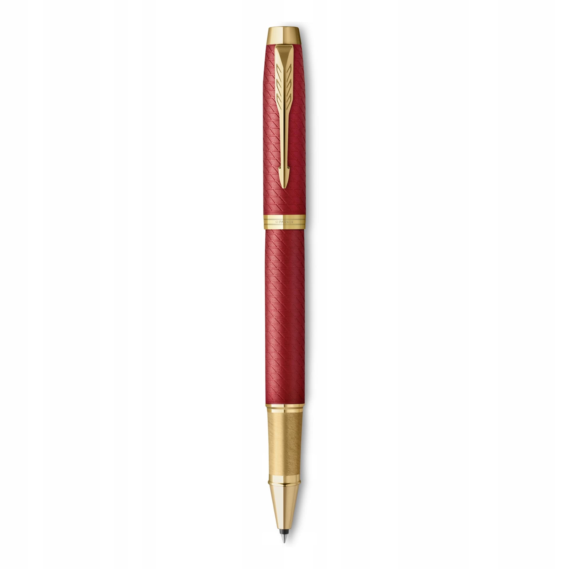 

Pióro kulkowe IM PREMIUM RED złote wykończenie 2143647 PARKER