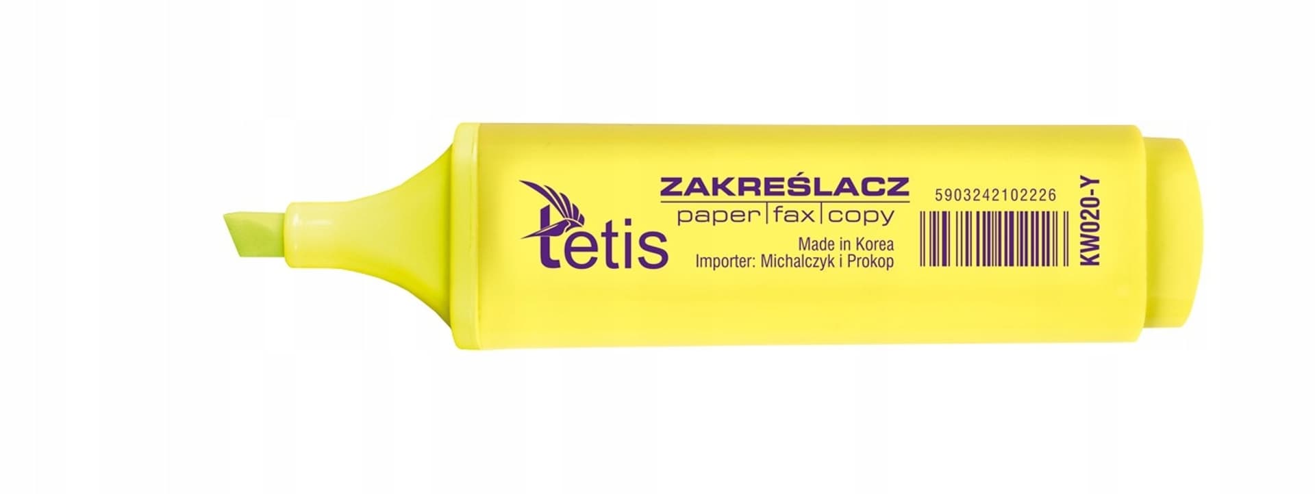 

Zakreślacze pastelowe komplet 4szt. KW020-M4 TETIS