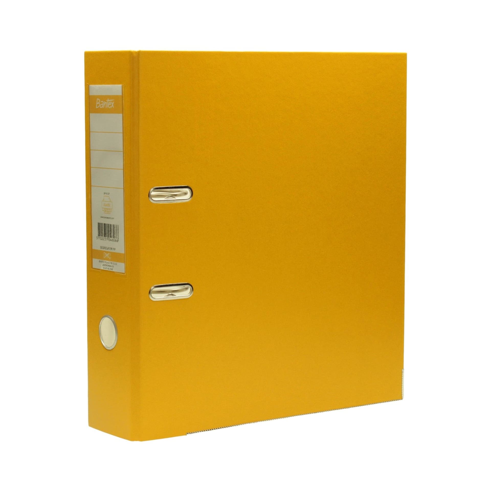 

Segregator BANTEX A4/80mm XXL żółty z szyną 100551786