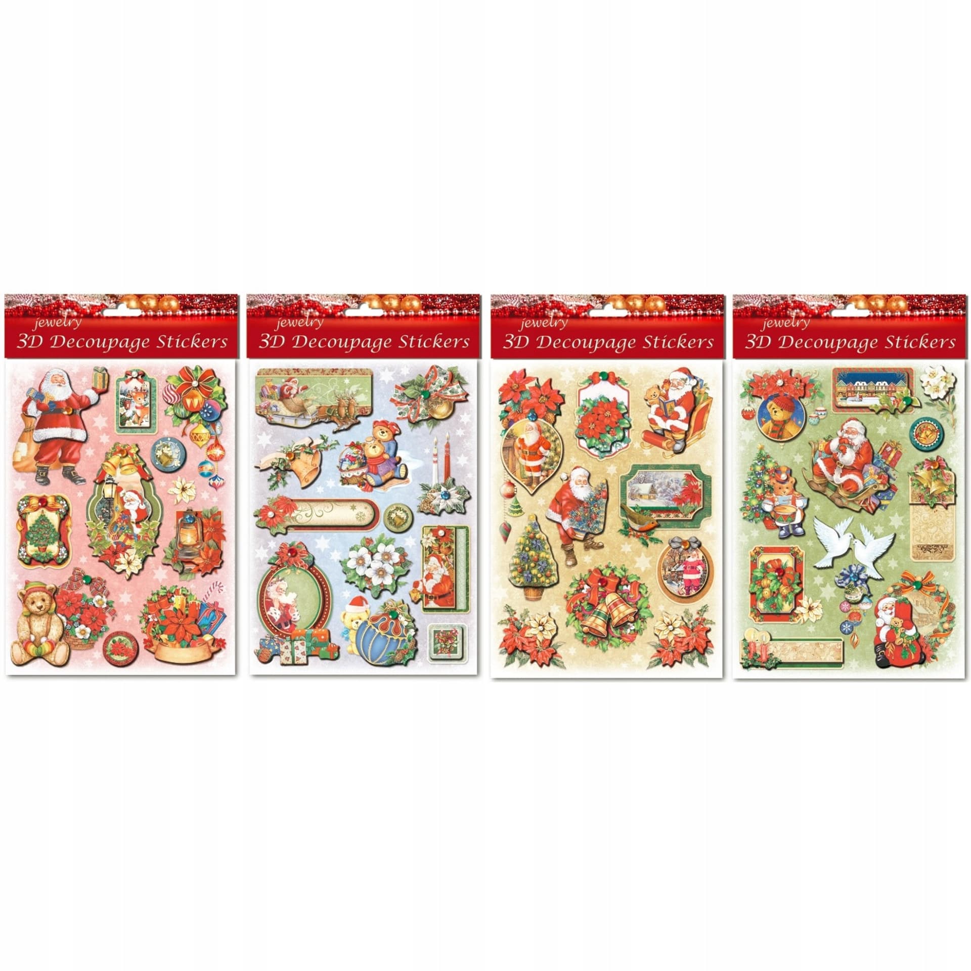 

Naklejki do decoupage 3D Boże Narodzenie NKX-5799 ALIGA